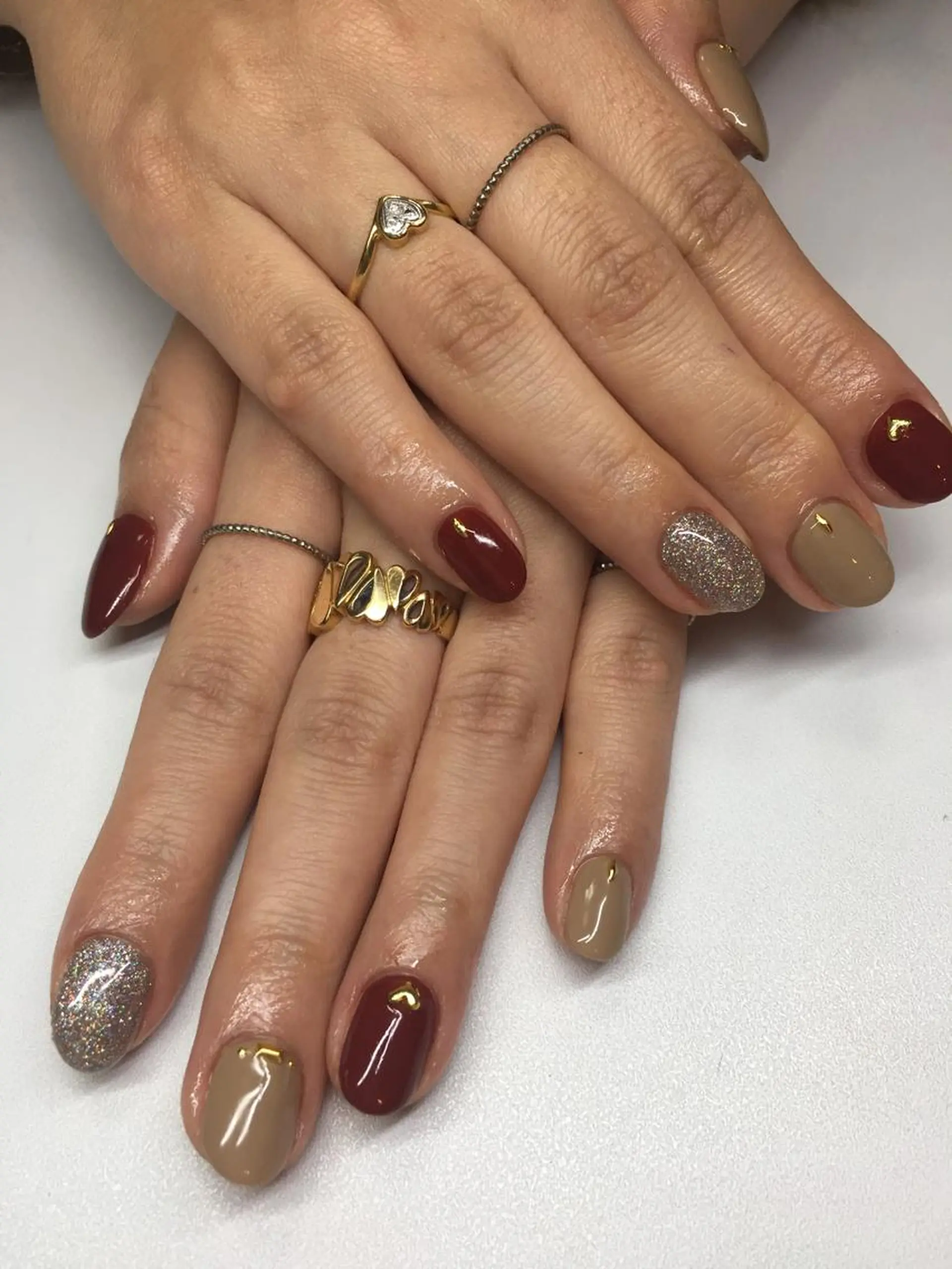 ネイル オフィスネイル ワンカラーネイル シンプルネイル ハンドネイル glow_ nailのネイルデザイン