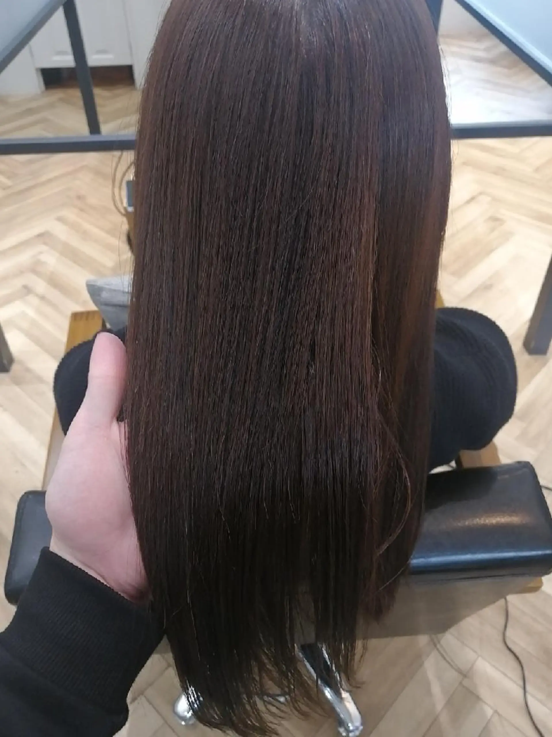 ロング カラー ヘアカラー トリートメント ✨METEO導入店✨ 髪質改善×縮毛矯正のヘアスタイル