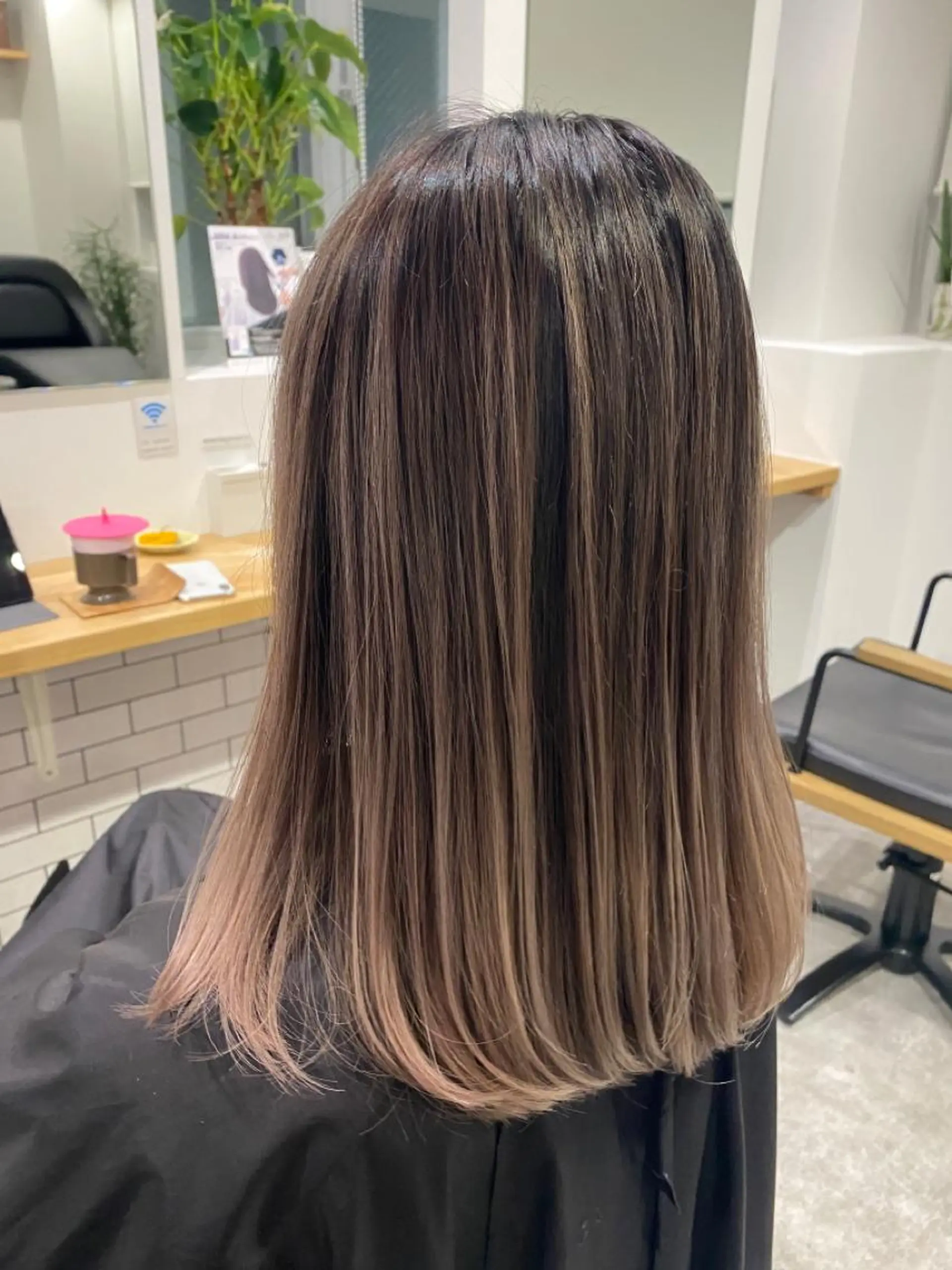 ミディアム カラー トリートメント JILBLAN京都 ショート/ハイライトのヘアスタイル