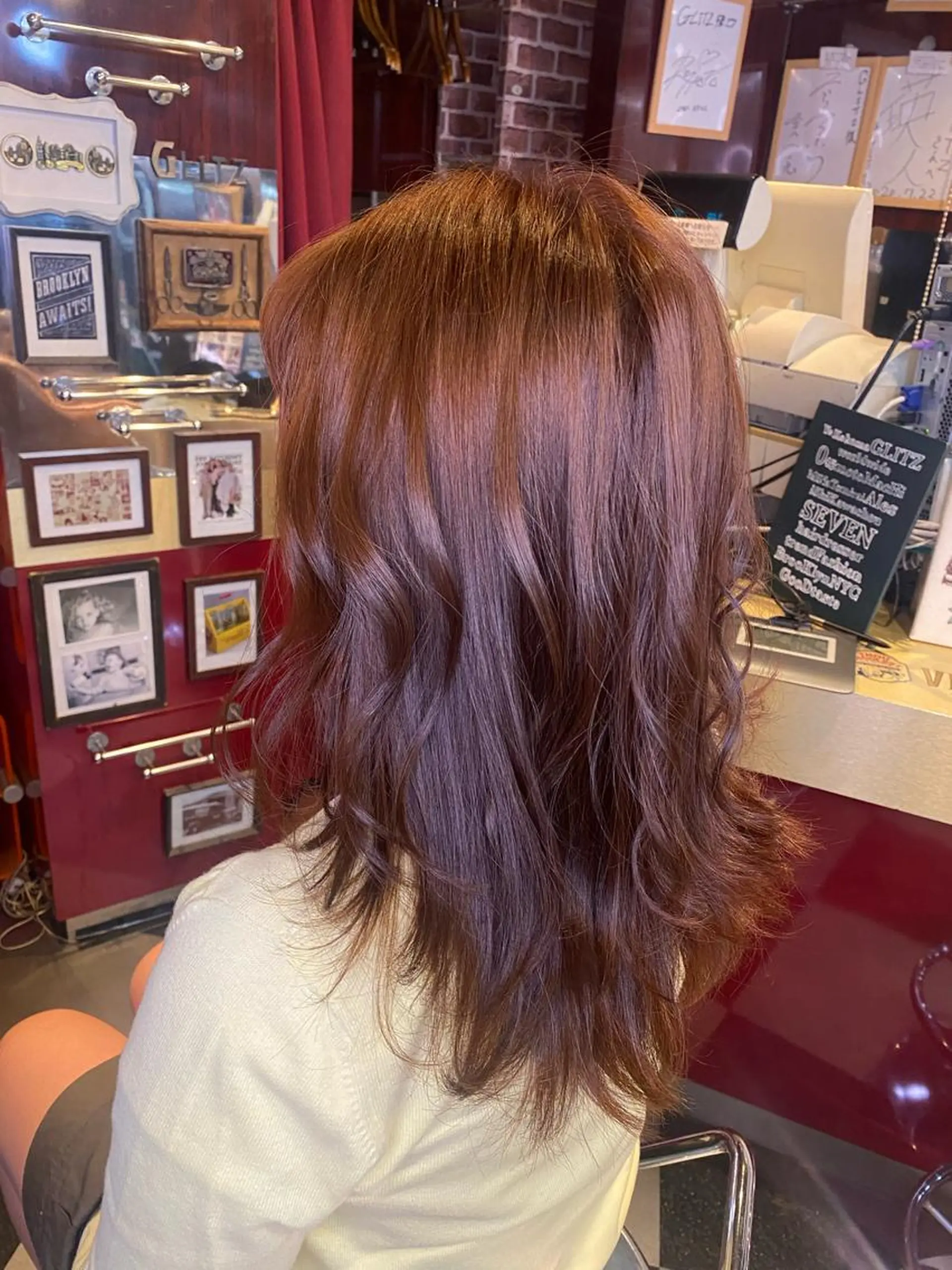 カラー カット ヘアカラー トリートメント レイヤーカット/ カラー/長谷恵花のヘアスタイル