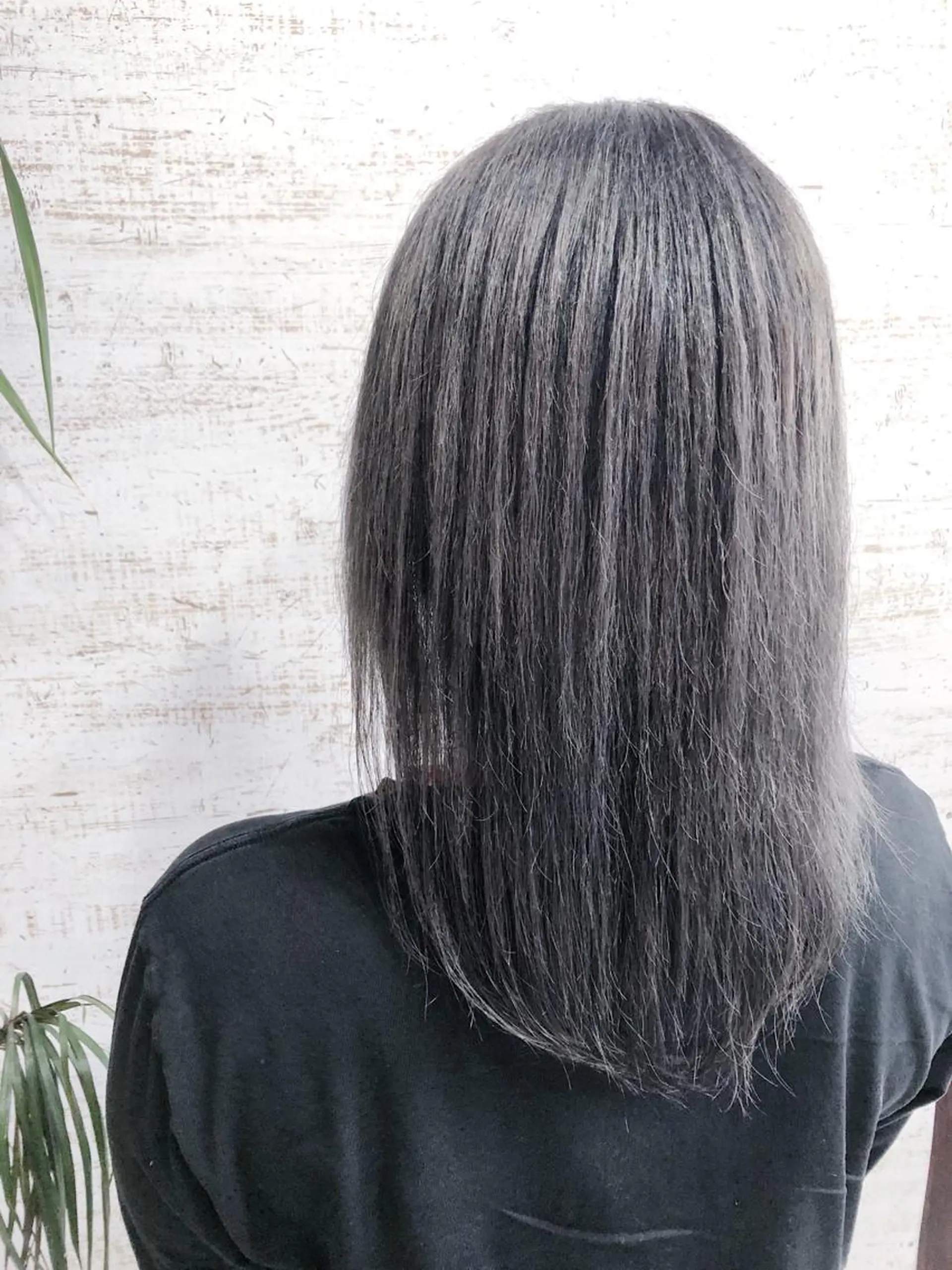 ミディアム カラー ケアブリーチ /髪質 改善/古橋圭史郎のヘアスタイル