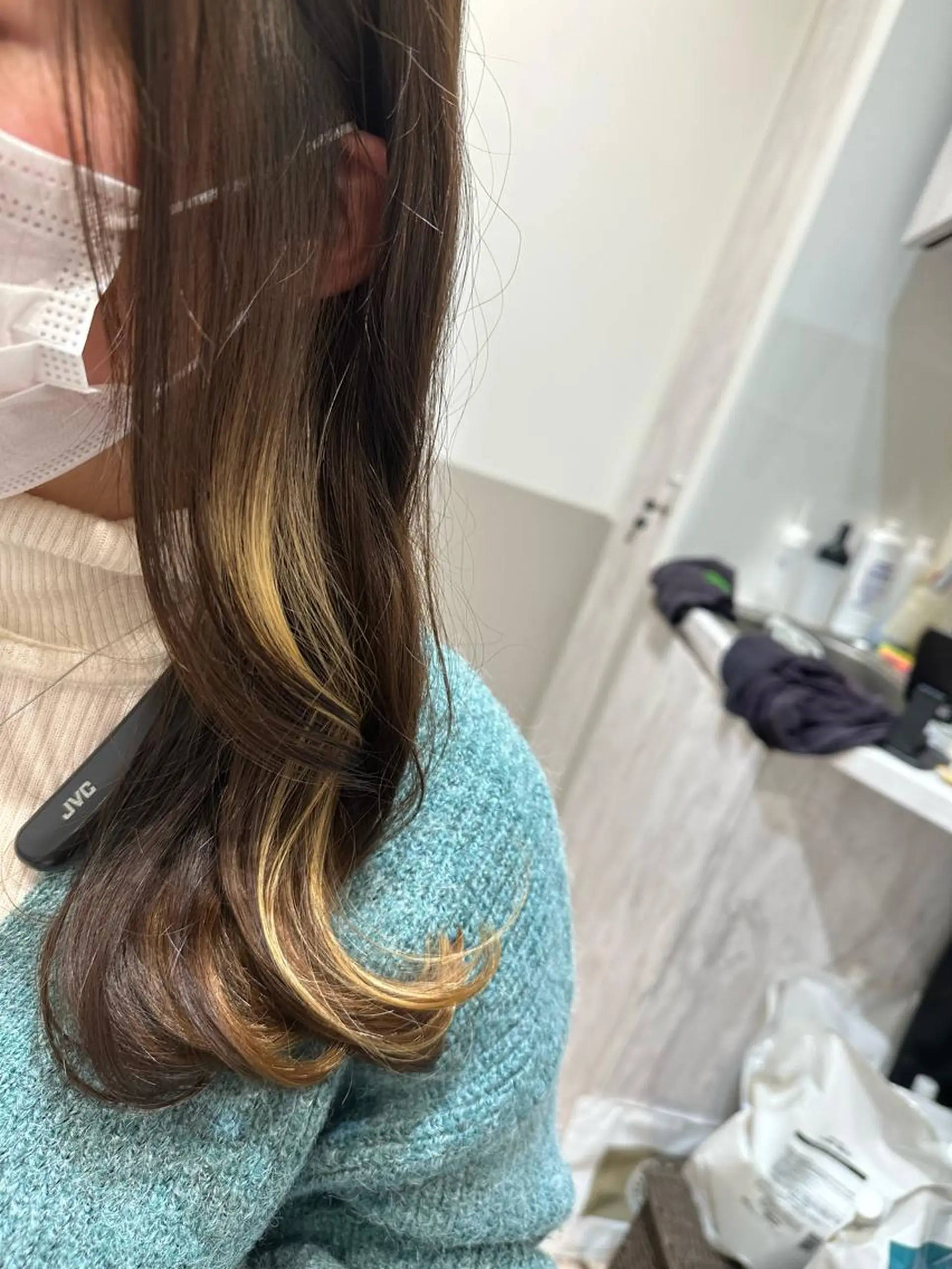 ロング パーマ カット パーマ トリートメント 平田 たかしのヘアスタイル