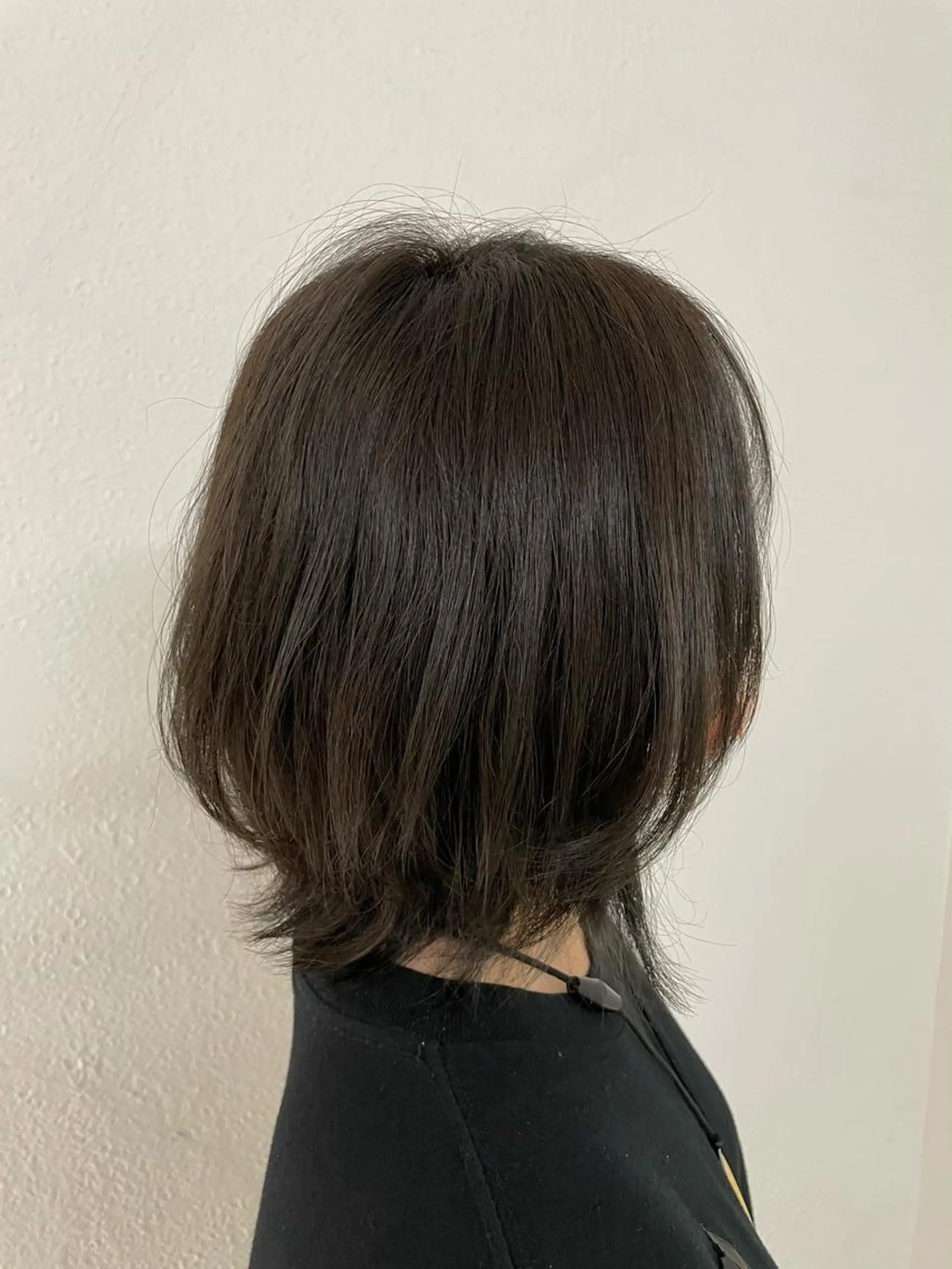 ミディアム カラー ボブレイヤー ブリーチ 透明感カラー グレージュ ブリーチなしカラー 【東北メンズヘア1 位受賞🥇】本間祐太のヘアスタイル