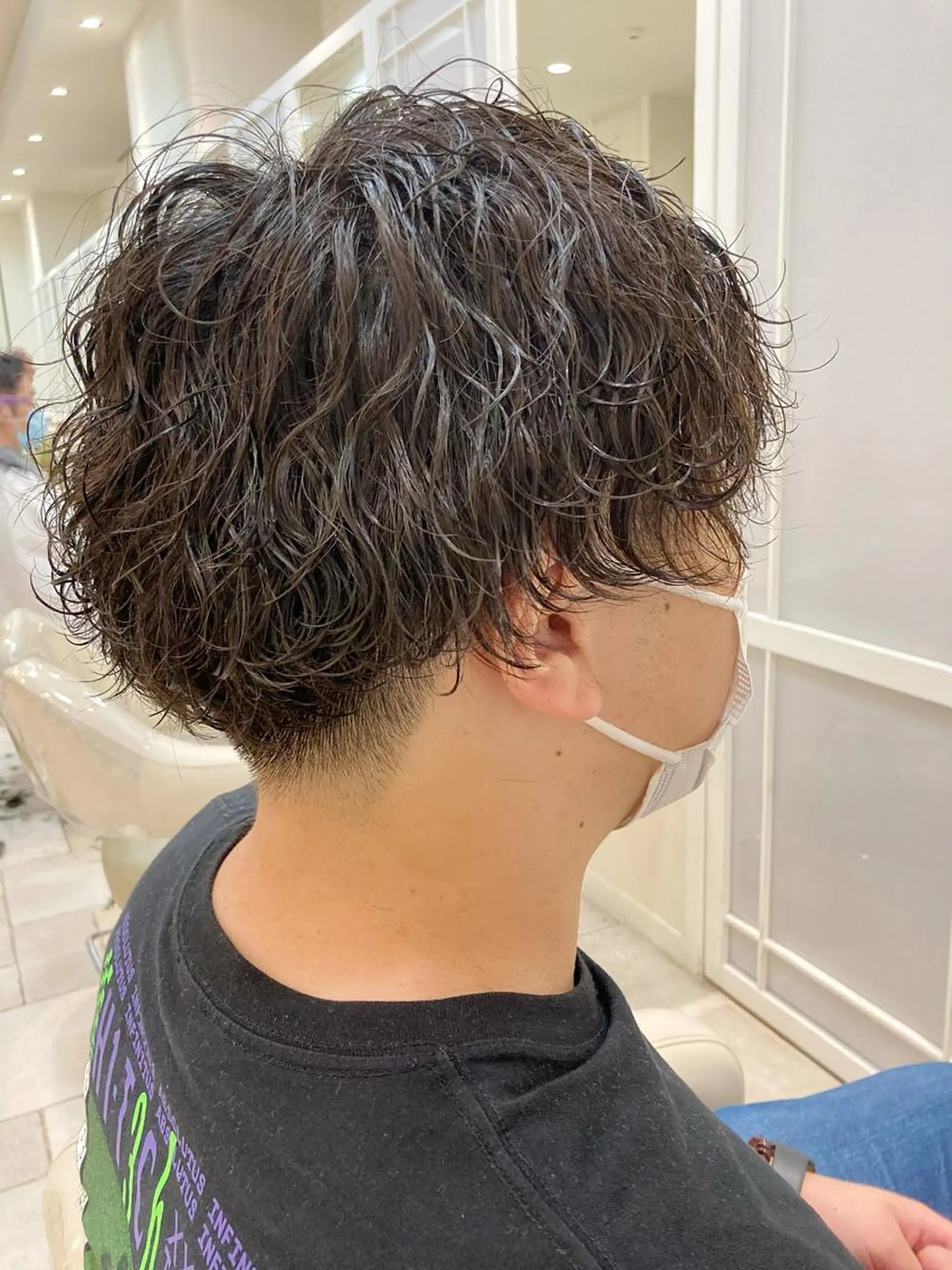 パーマ メンズ メンズパーマ 波巻きパーマ 縮毛矯正 ✨パーマ特化 遠藤 まりえ✨のヘアスタイル