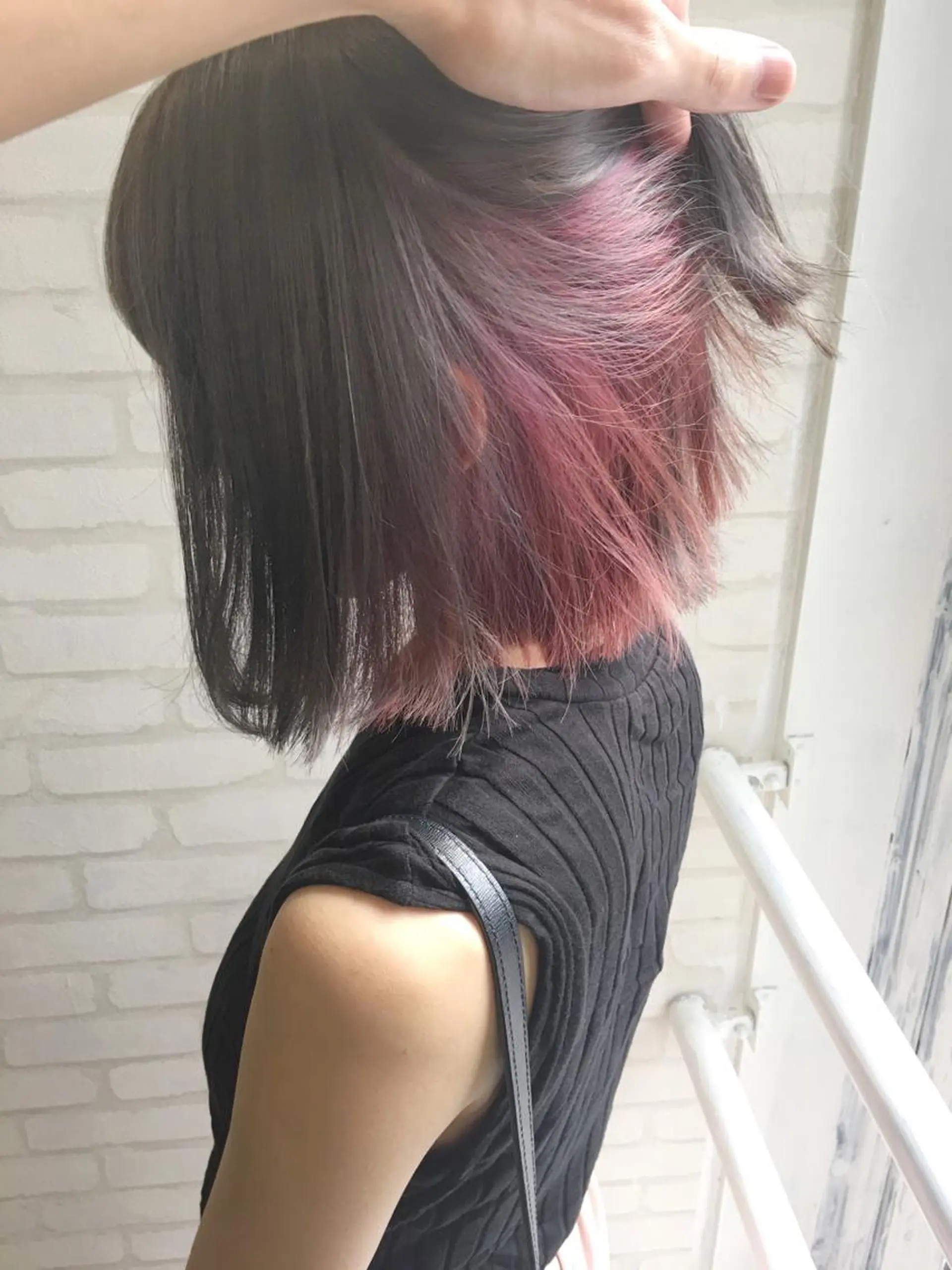 ショート カラー ヘアアレンジ エクステの神様 ▫️原島ユウヤ▫️のヘアスタイル