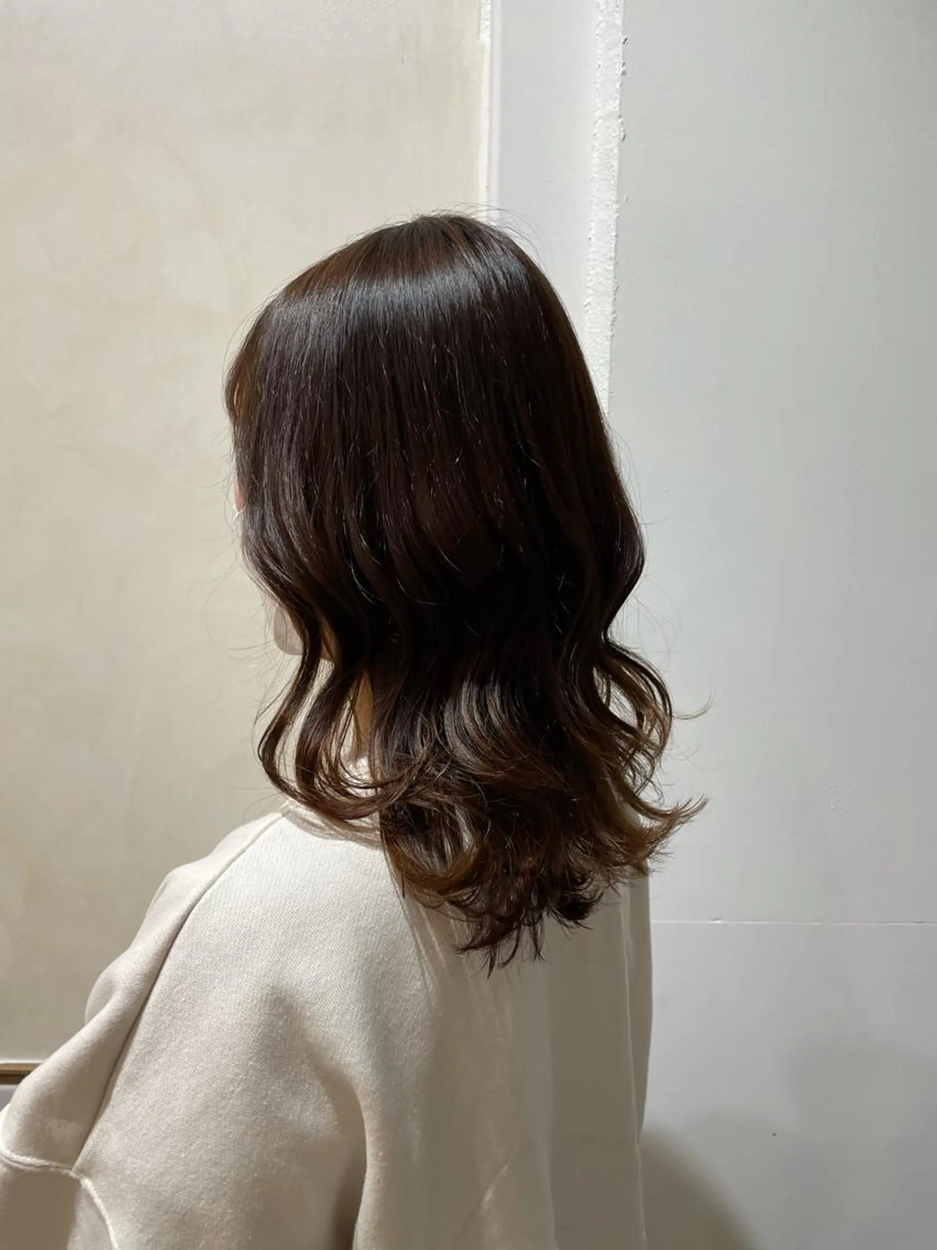 セミロング レイヤーカット カット ⌇ROMEO京橋店⌇ 鎌谷明星🪷のヘアスタイル