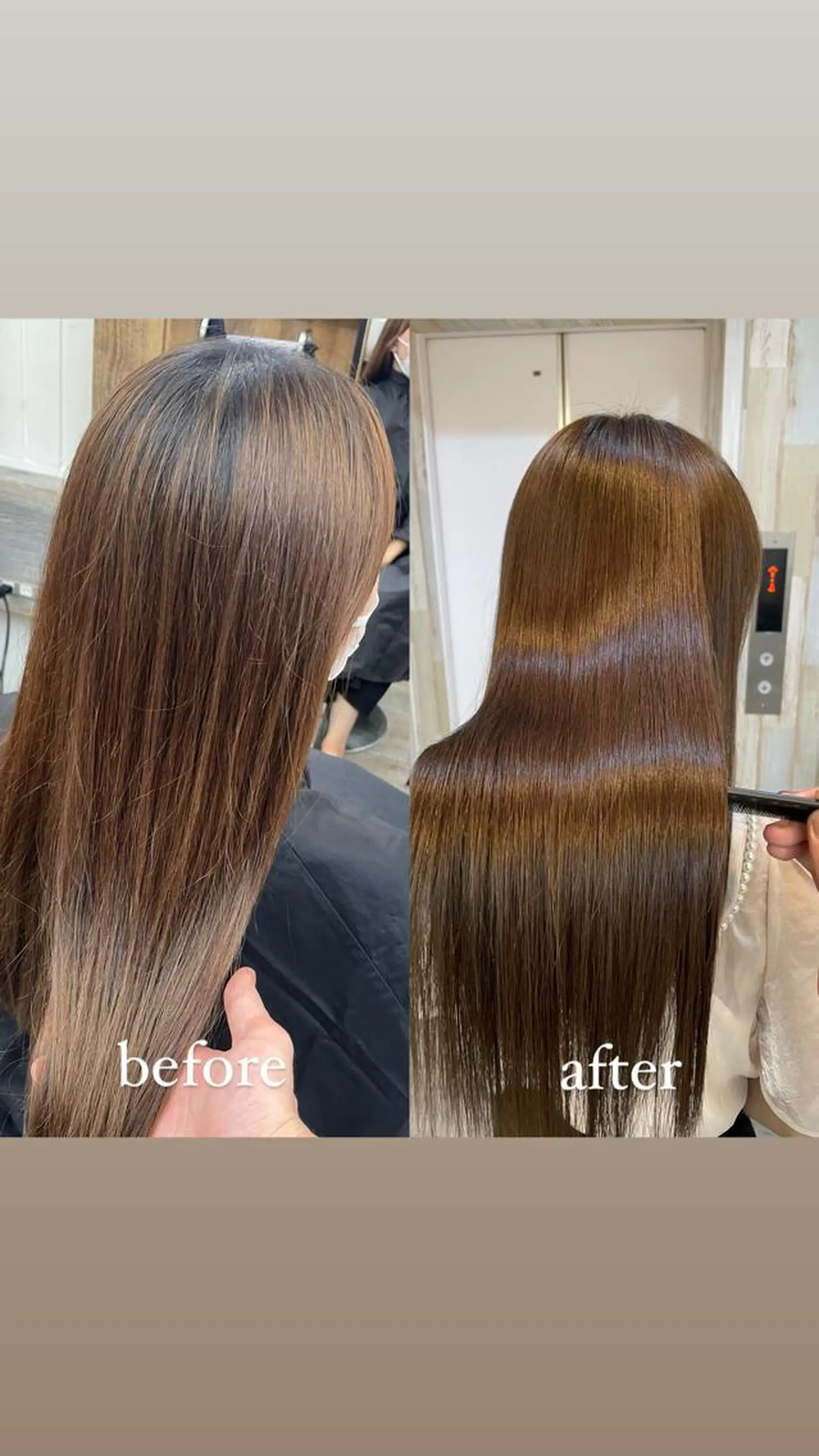 ロング HIKARU副店長/ ✨️髪質改善のヘアスタイル