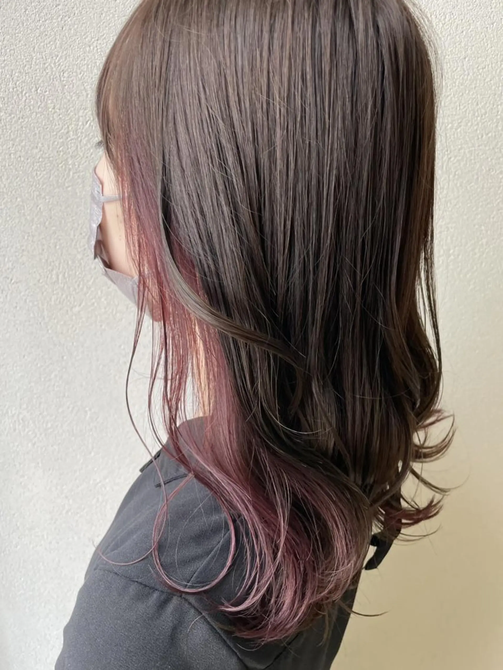 セミロング カラー Owl hairのヘアスタイル