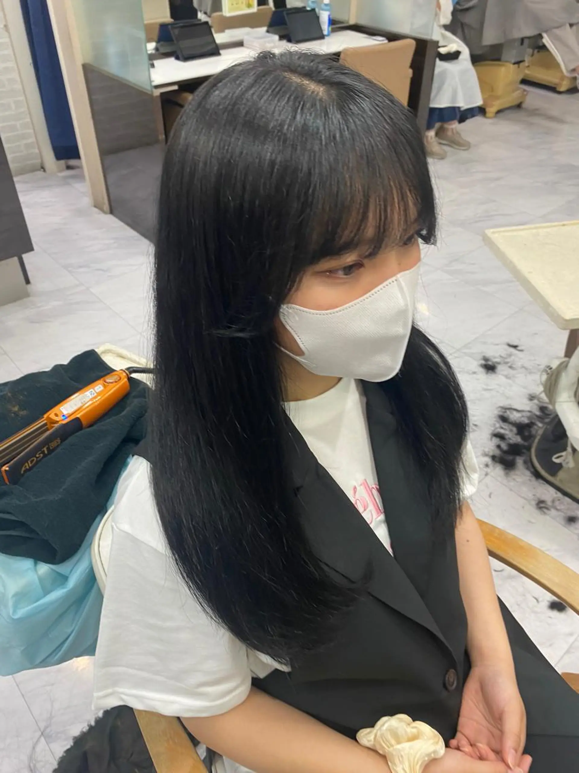 ロング レイヤーカット シャギー 目黒 碧人のヘアスタイル