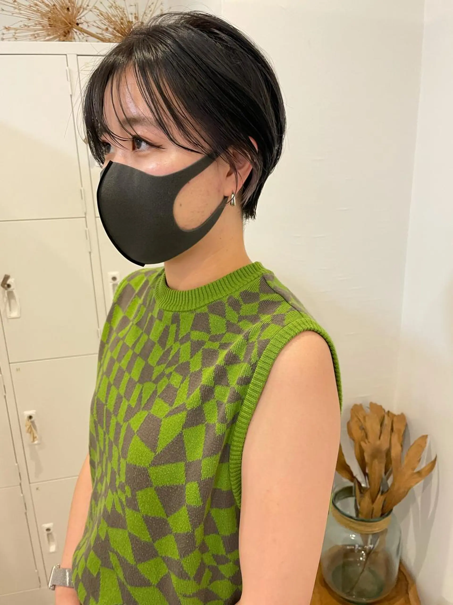 ショート カット ヘアカラー 大迫 江梨のヘアスタイル