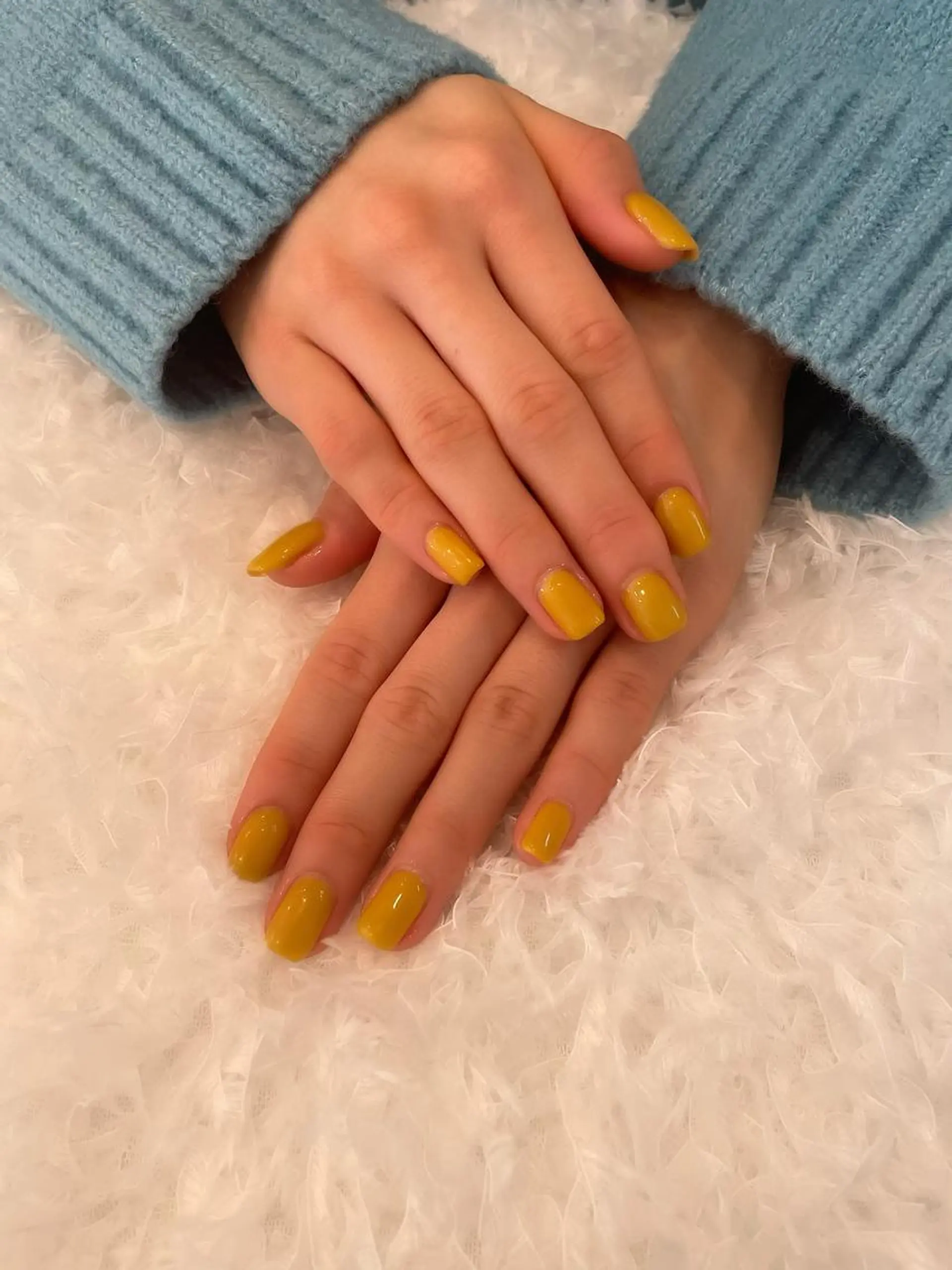 ネイル ワンカラーネイル ささき れいなのネイルデザイン