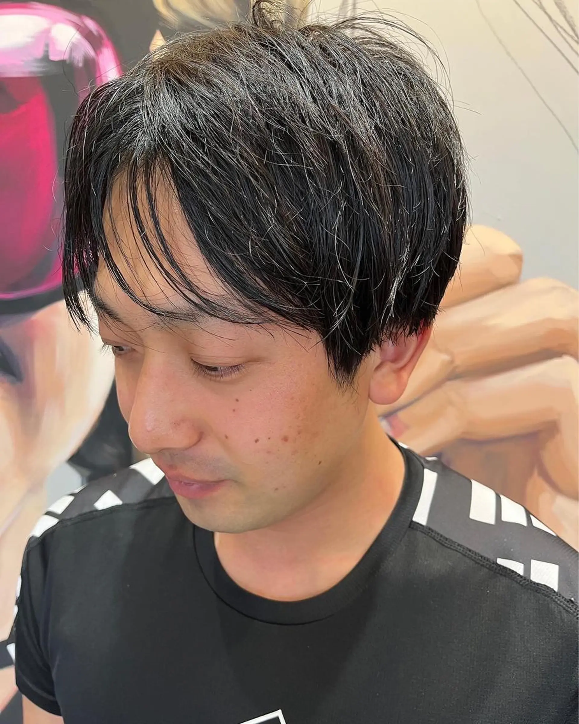 ショート カラー パーマ ヘアアレンジ メンズ キッズ ネイル マツエク・マツパ アイブロウ 子どものヘアアレンジ メンズバレイヤージュ メンズハイライト メンズインナーカラー メンズ韓国風 カット ヘアカラー トリートメント ヘッドスパ times salon名駅所属・久木原 ゆりのヘアスタイル