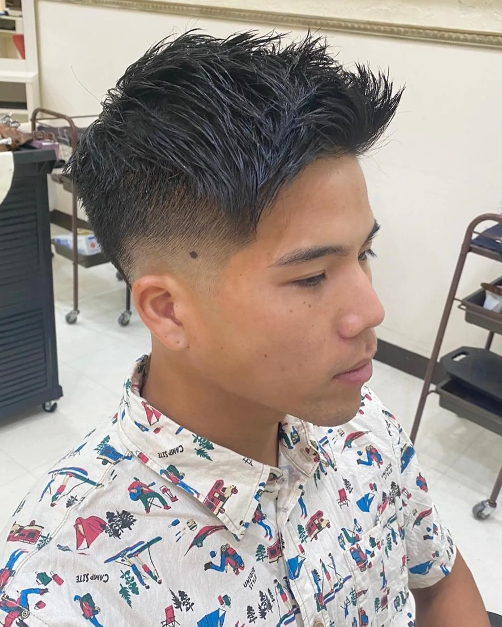 パーマ メンズ メンズパーマ プードルパーマ スペインカール メンズツイストパーマ ツイストスパイラルパーマ 年間2000名担当◎ パーマ職人/仲原佑樹のヘアスタイル