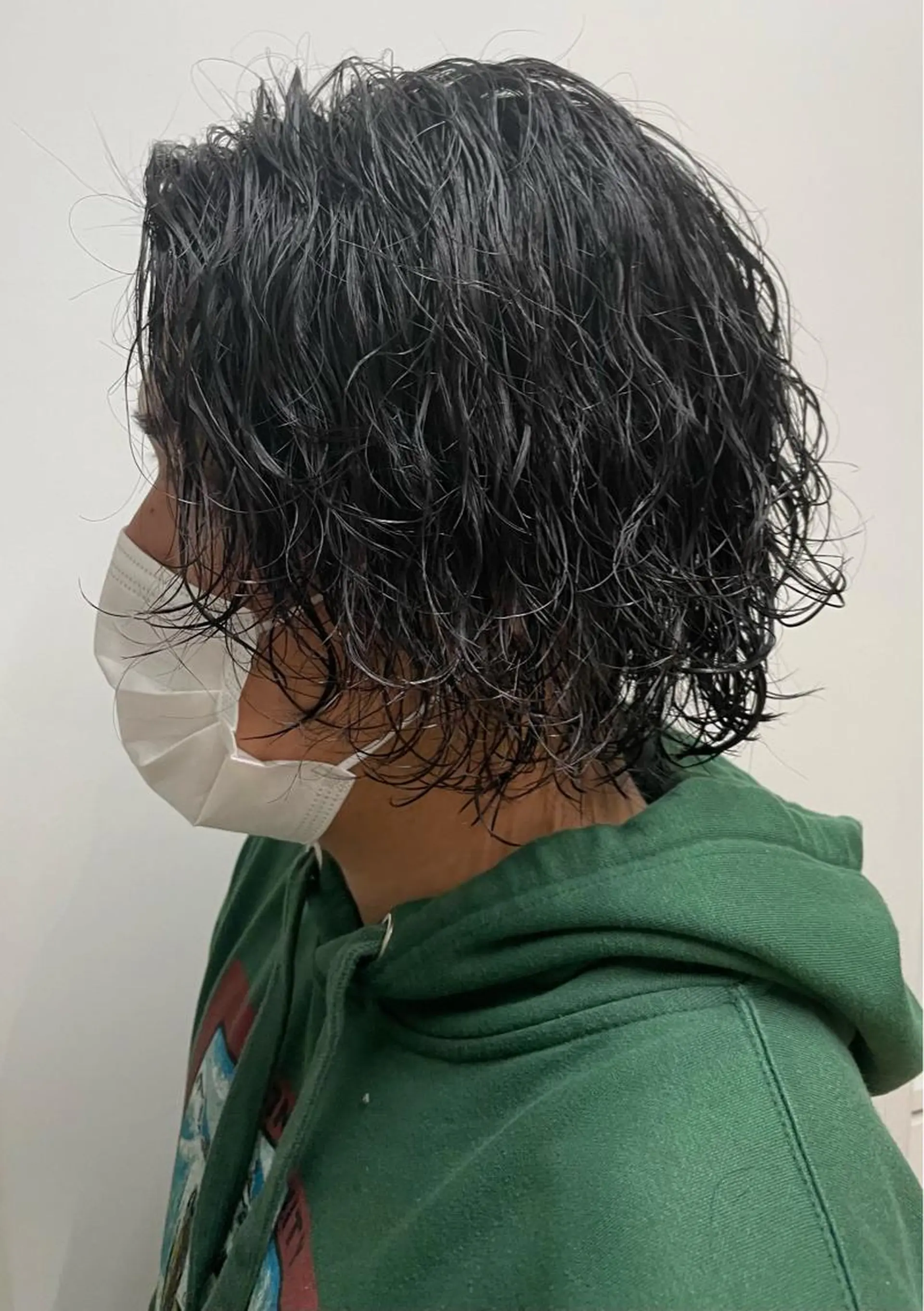 ロング パーマ メンズ メンズパーマ ロング カット パーマ 骨格整形カット/ ショート✂️堀夢哉のヘアスタイル