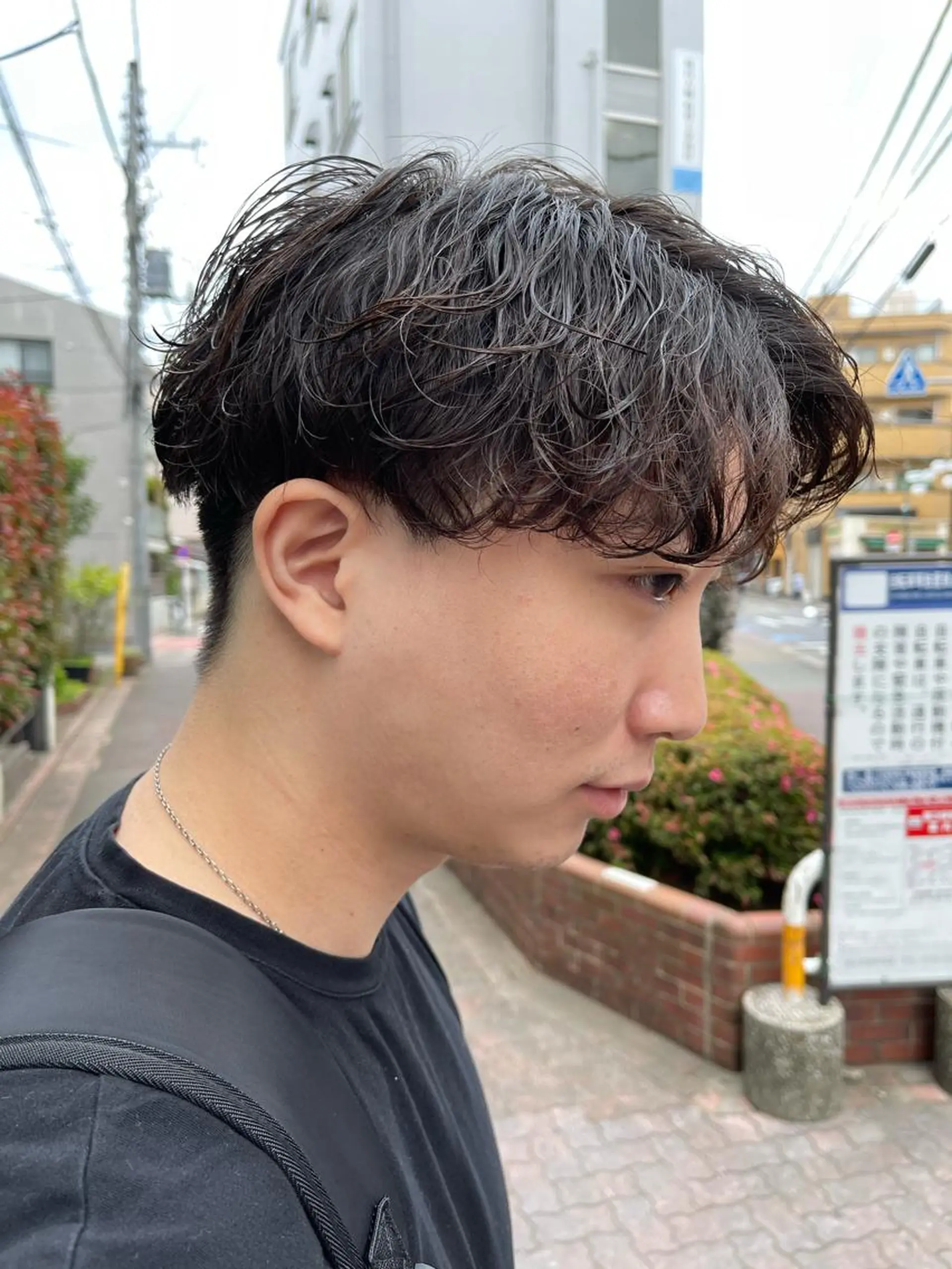 ショート パーマ メンズ メンズパーマ メンズツイストパーマ ツイストスパイラルパーマ ツーブロック 刈り上げ カット パーマ メンズパーマ特化/ KAORU/店長のヘアスタイル