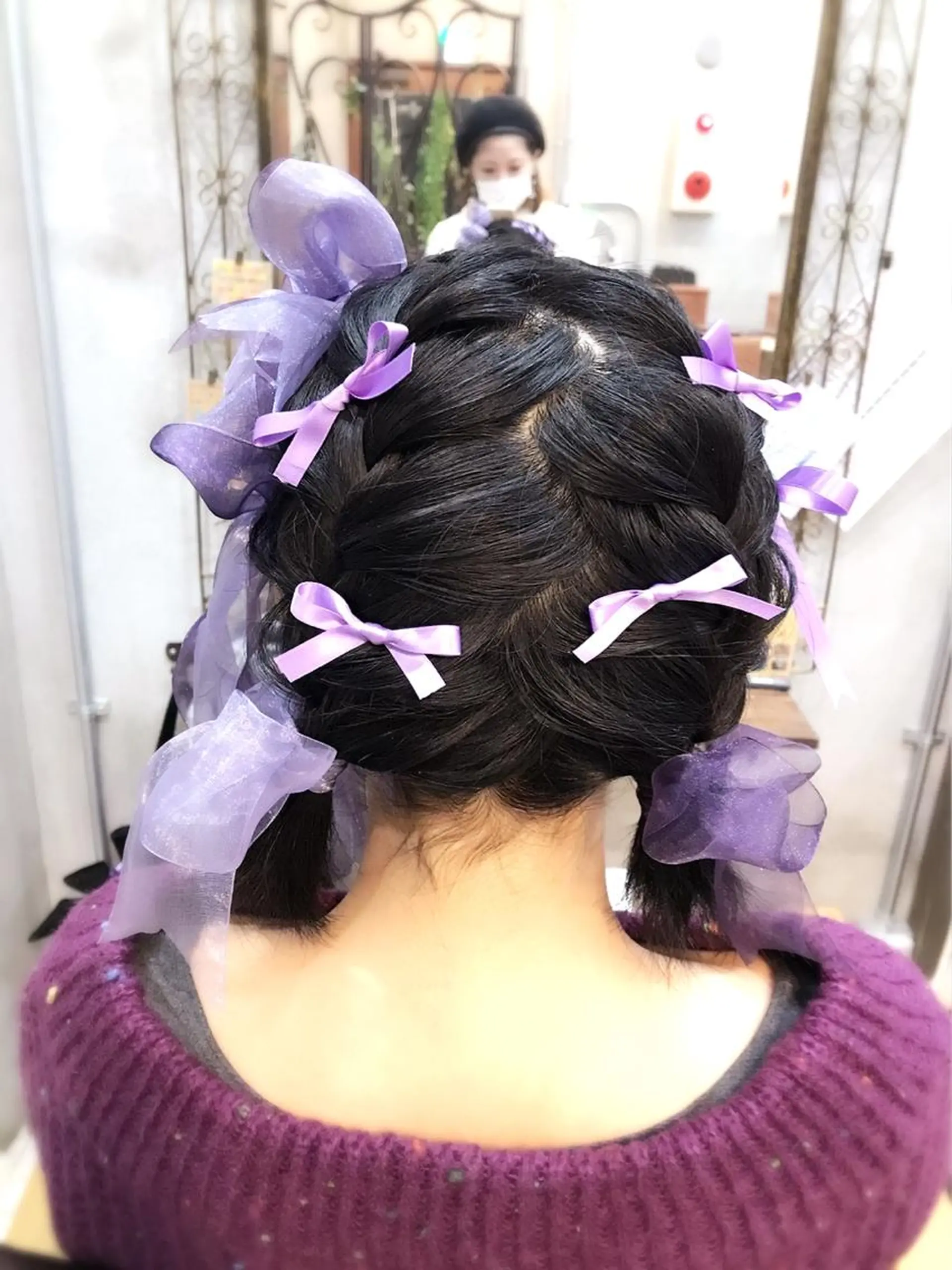 ミディアム まつパ・ヘアセット ♡Chinami♡のマツエク・マツパデザイン