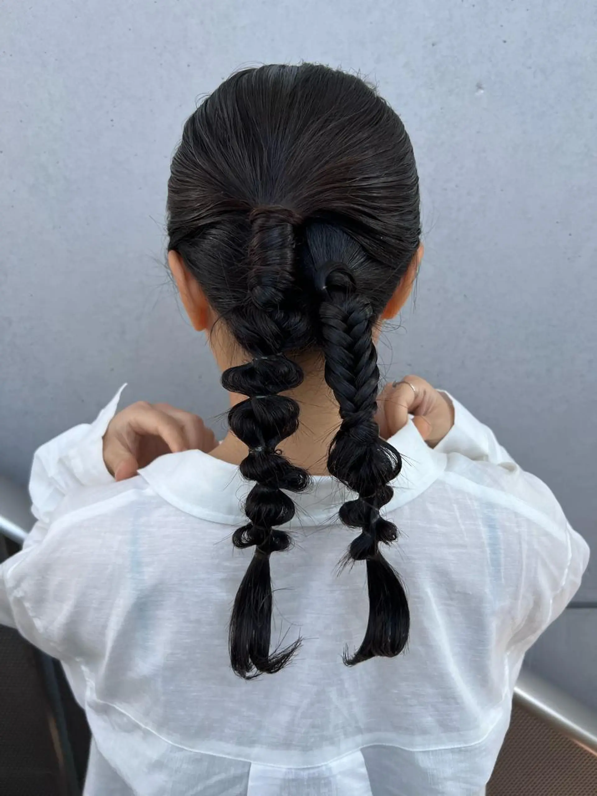 セミロング しみず さくら🌸のヘアスタイル