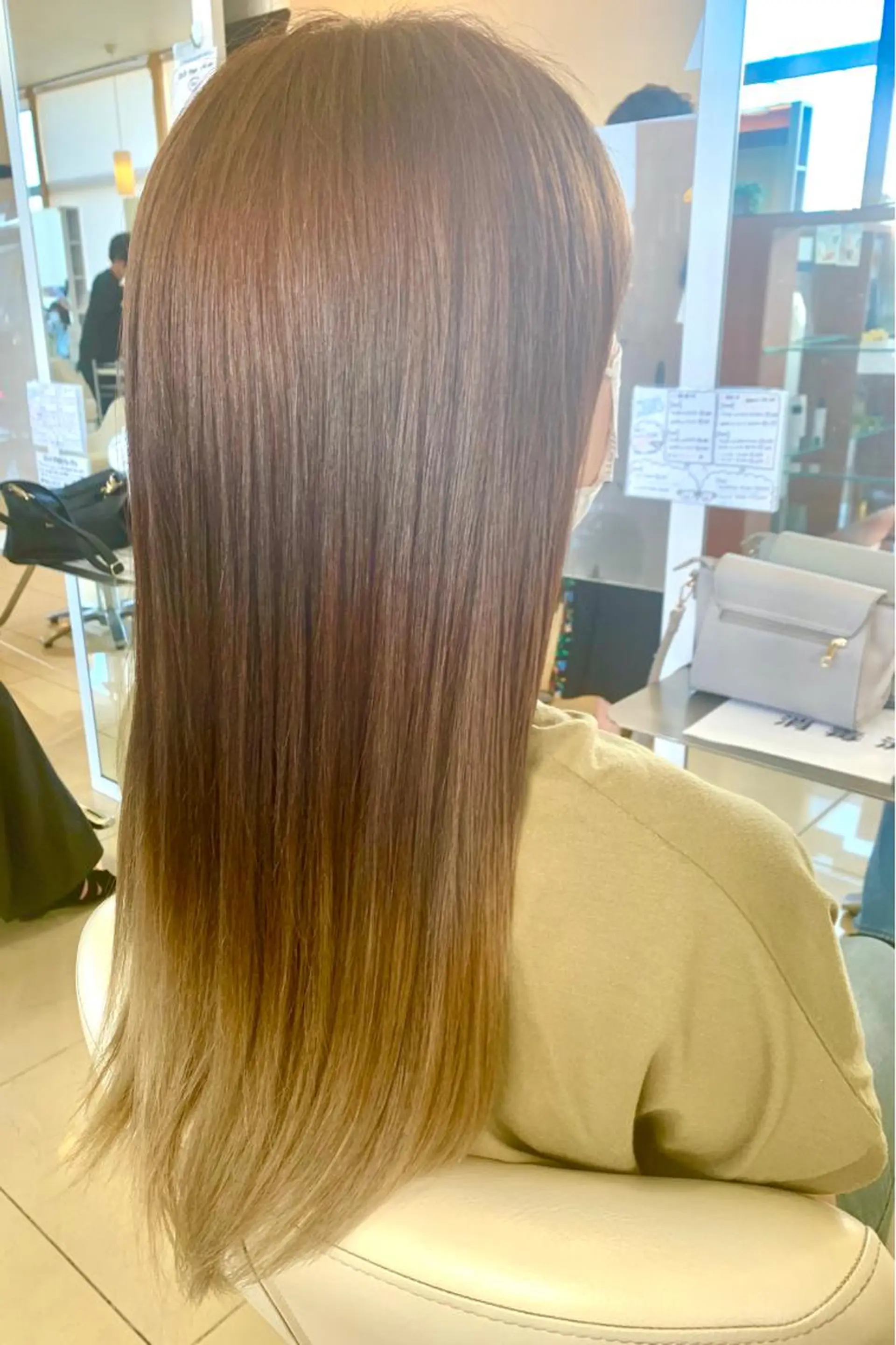 ロング 田中 美有のヘアスタイル