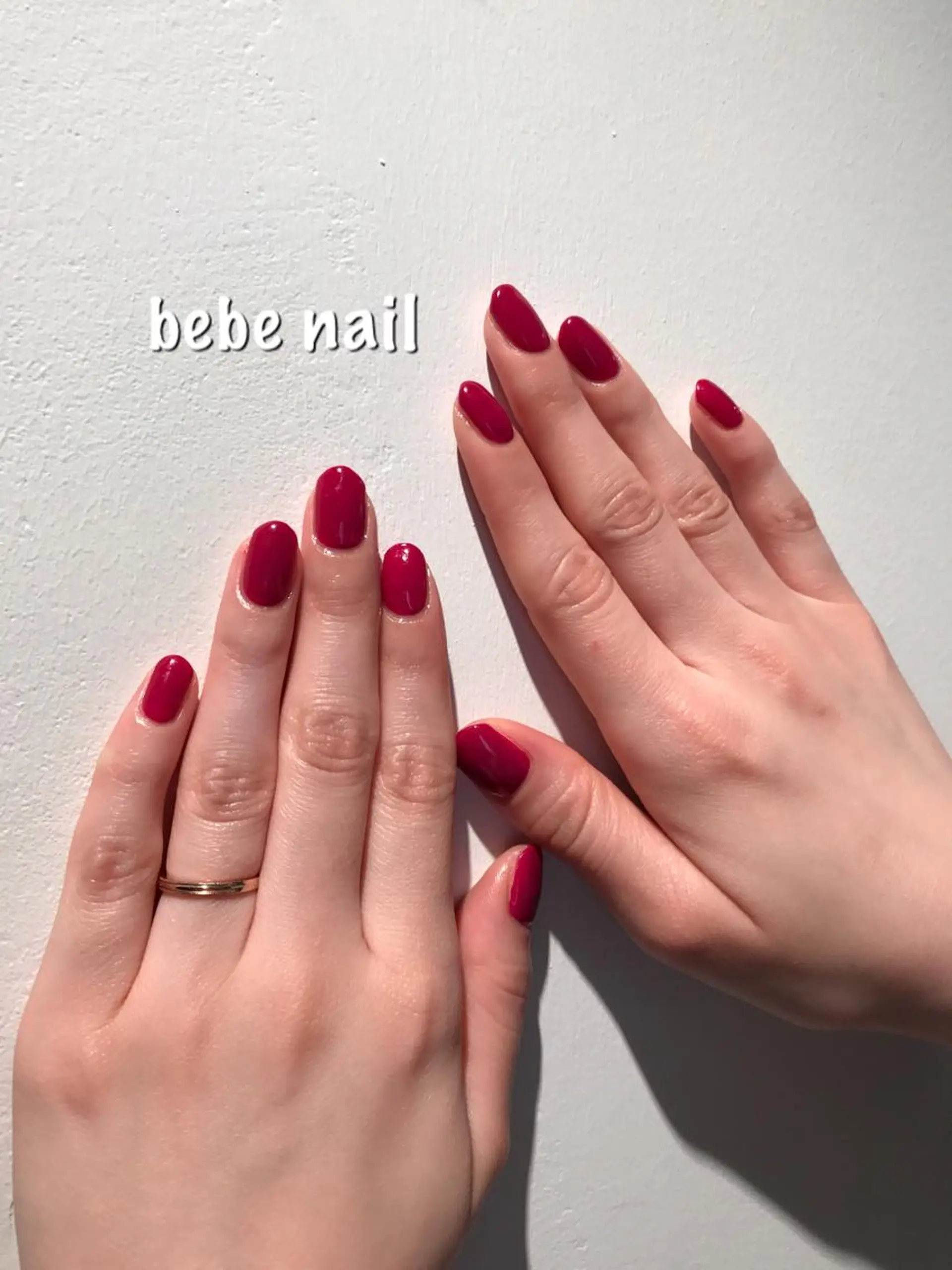 ネイル ジェルネイル ワンカラーネイル パラジェル ハンドネイル Ann. nail.tokyo所属・Ann nailのネイルデザイン