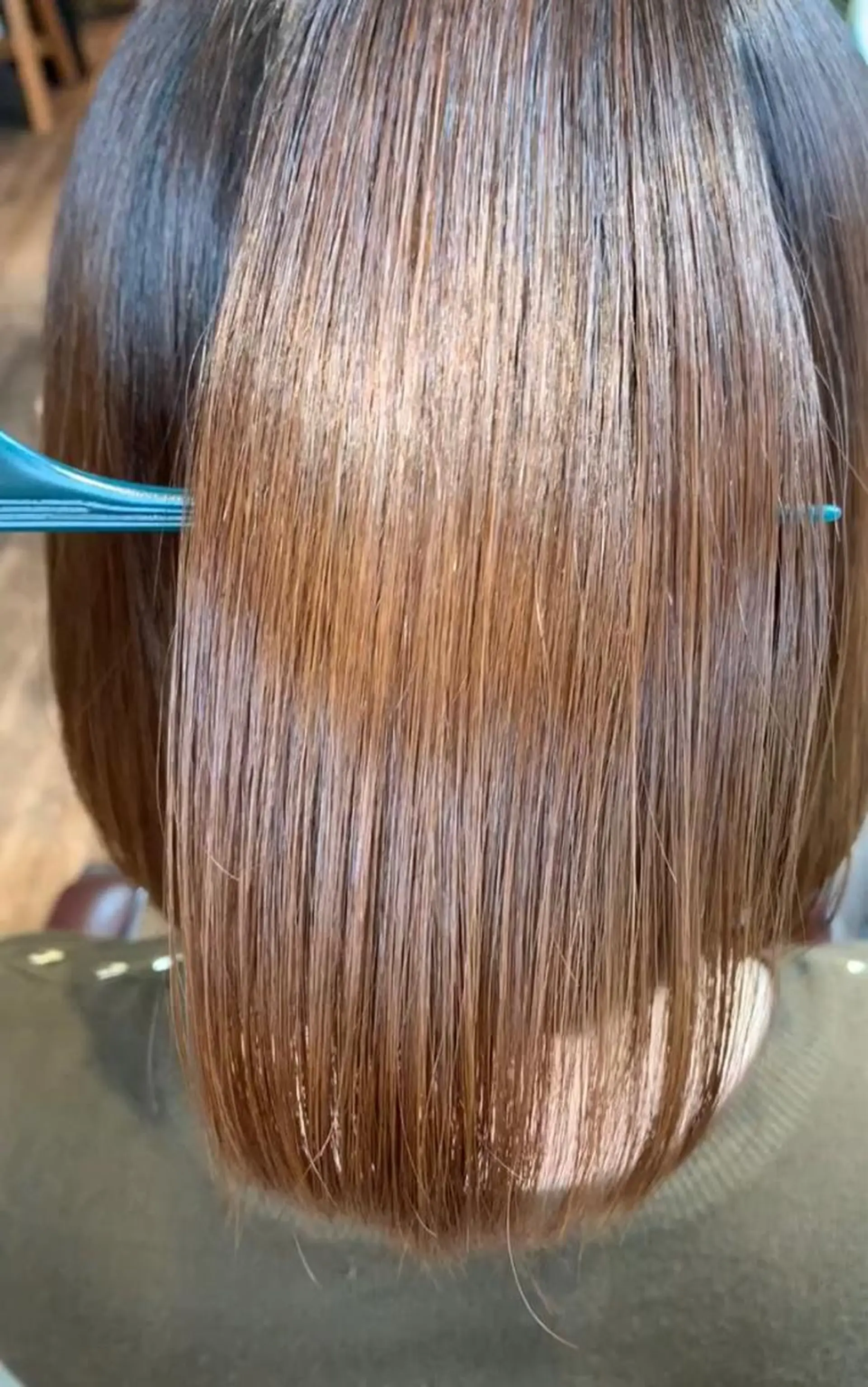 ミディアム 縮毛矯正 トリートメント ヘッドスパ ＊くせ毛に特化＊ 【yun】のヘアスタイル