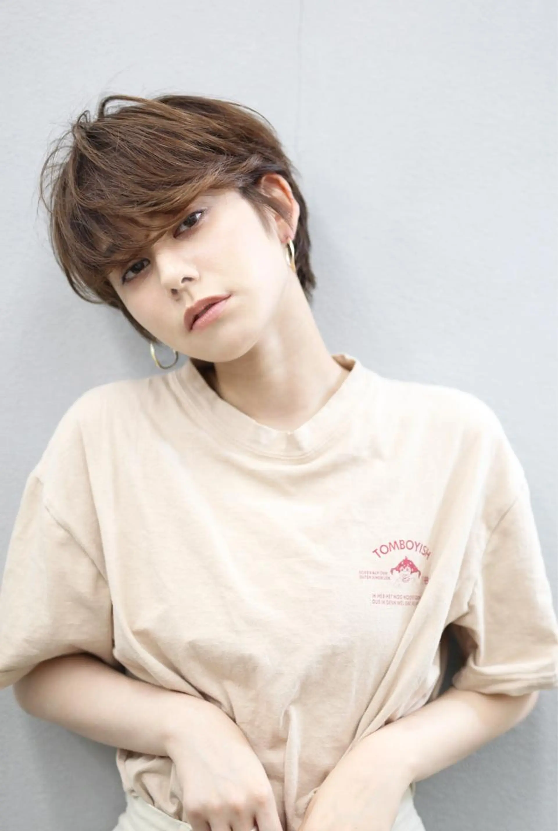 ショート カラー ショートヘア カット ヘアカラー ボブ/ショート/ 白髪染め/メンズ葛西のヘアスタイル