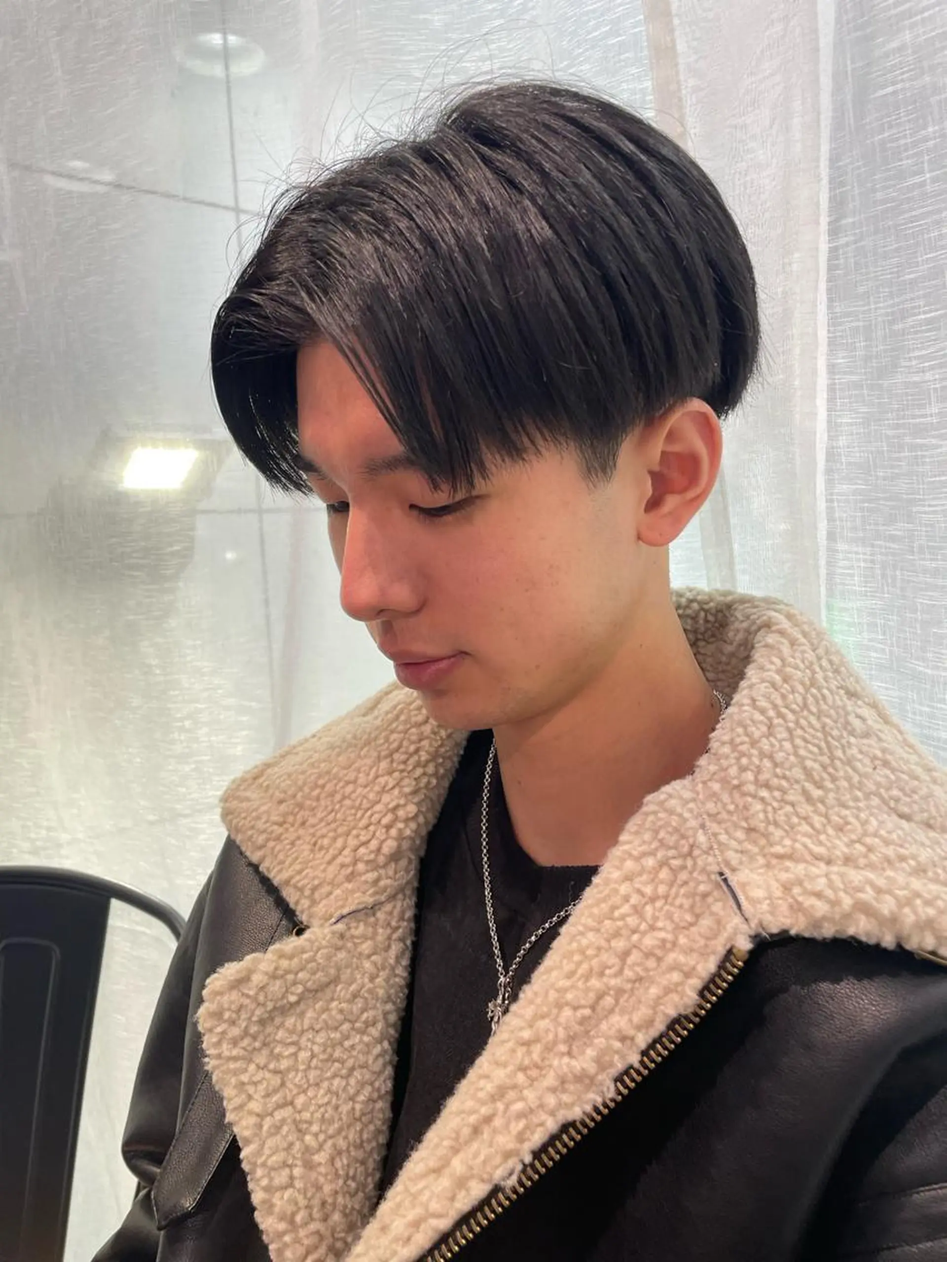 メンズ メンズハイトーン メンズパーマ 学生(メンズ向け) メンズ/艶髪/カラー サクラ🌸のヘアスタイル