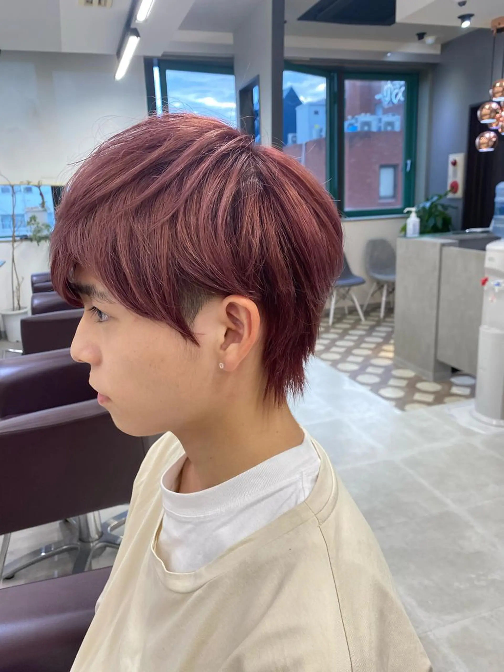 ショート カラー メンズ jill by gisel＿奥家のヘアスタイル