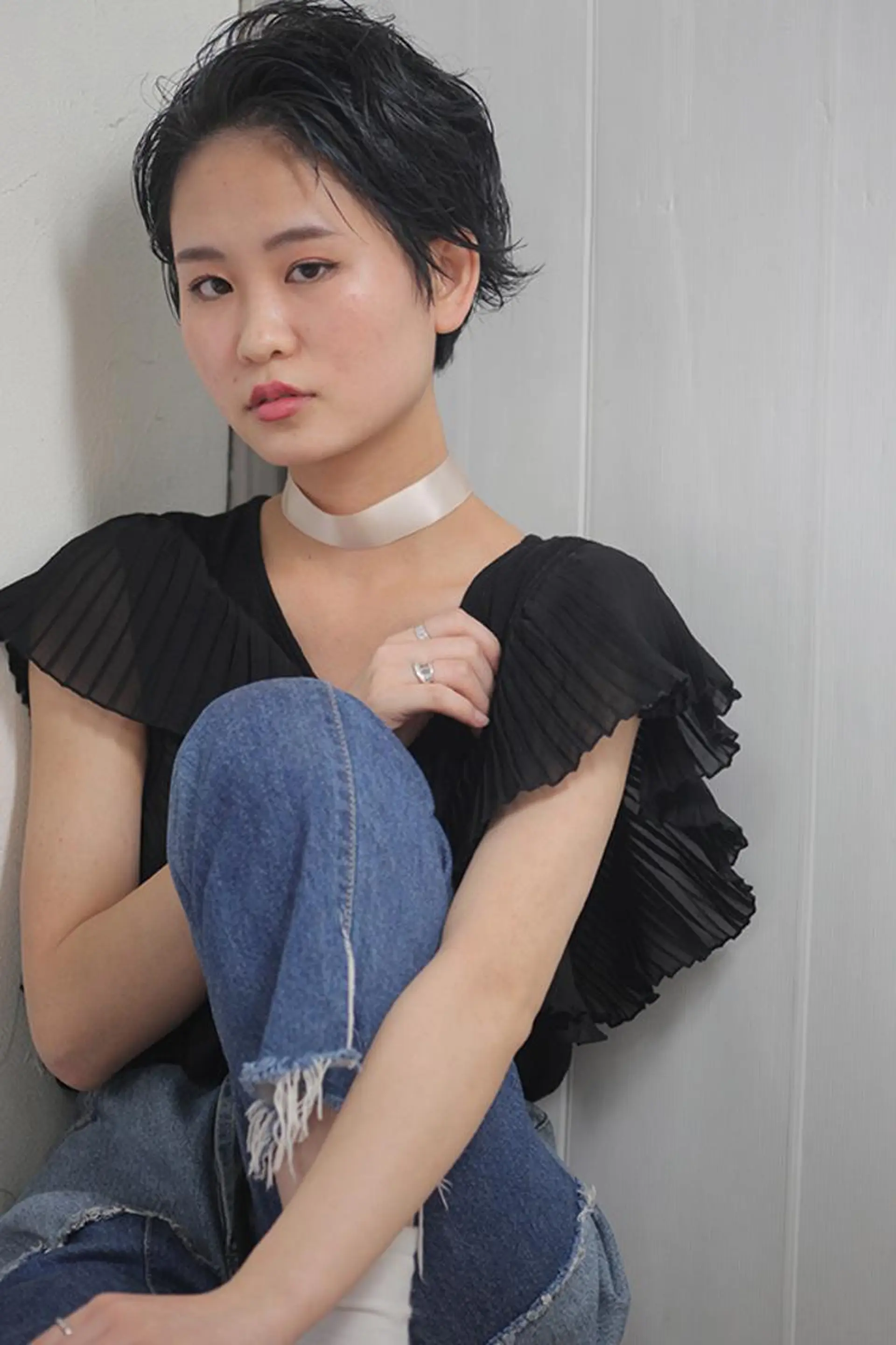 ショート パーマ 福岡天神⭐︎ lotyのヘアスタイル