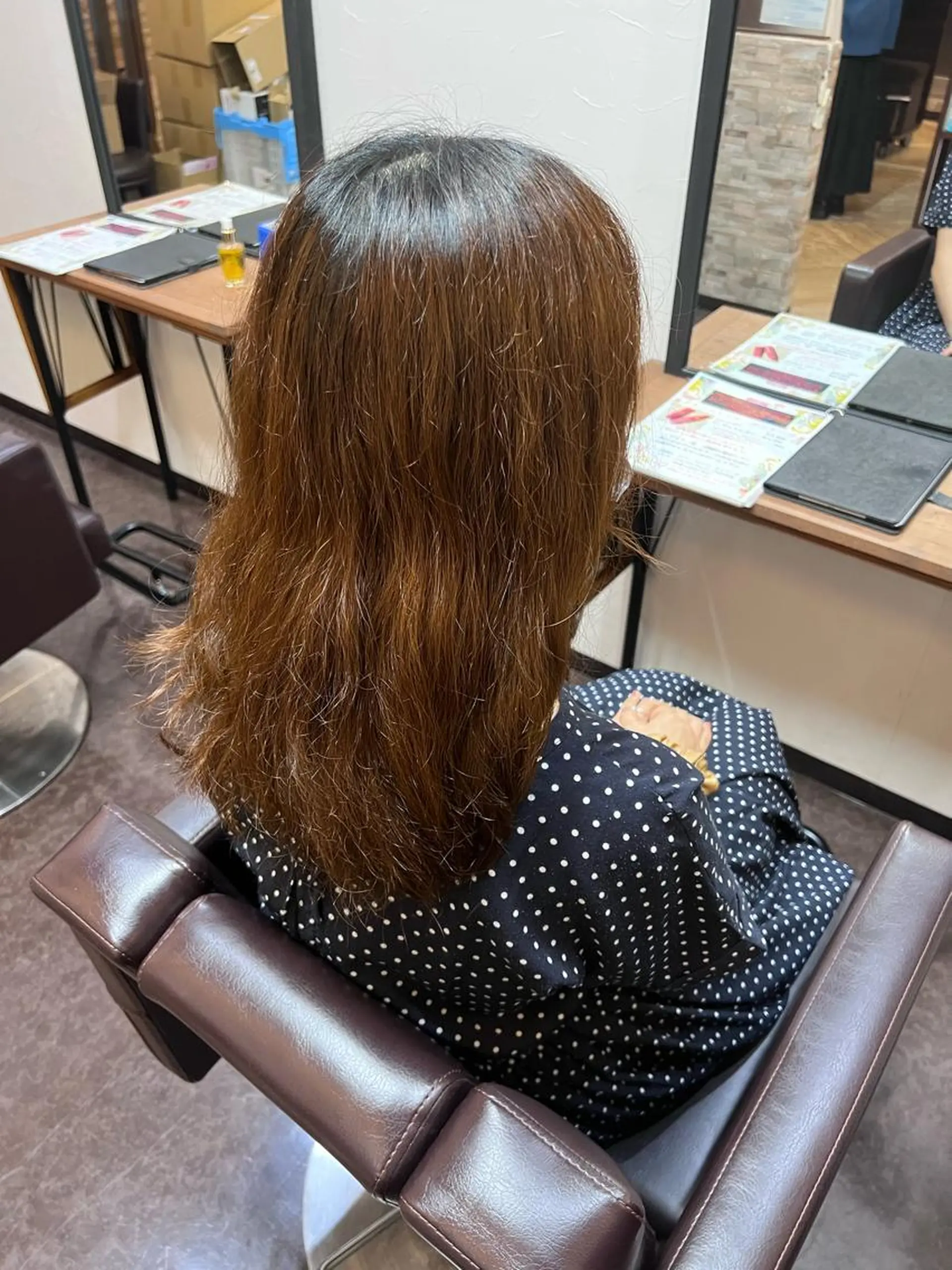 セミロング カラー パーマご相談ください 楓(かえで)🦋のヘアスタイル