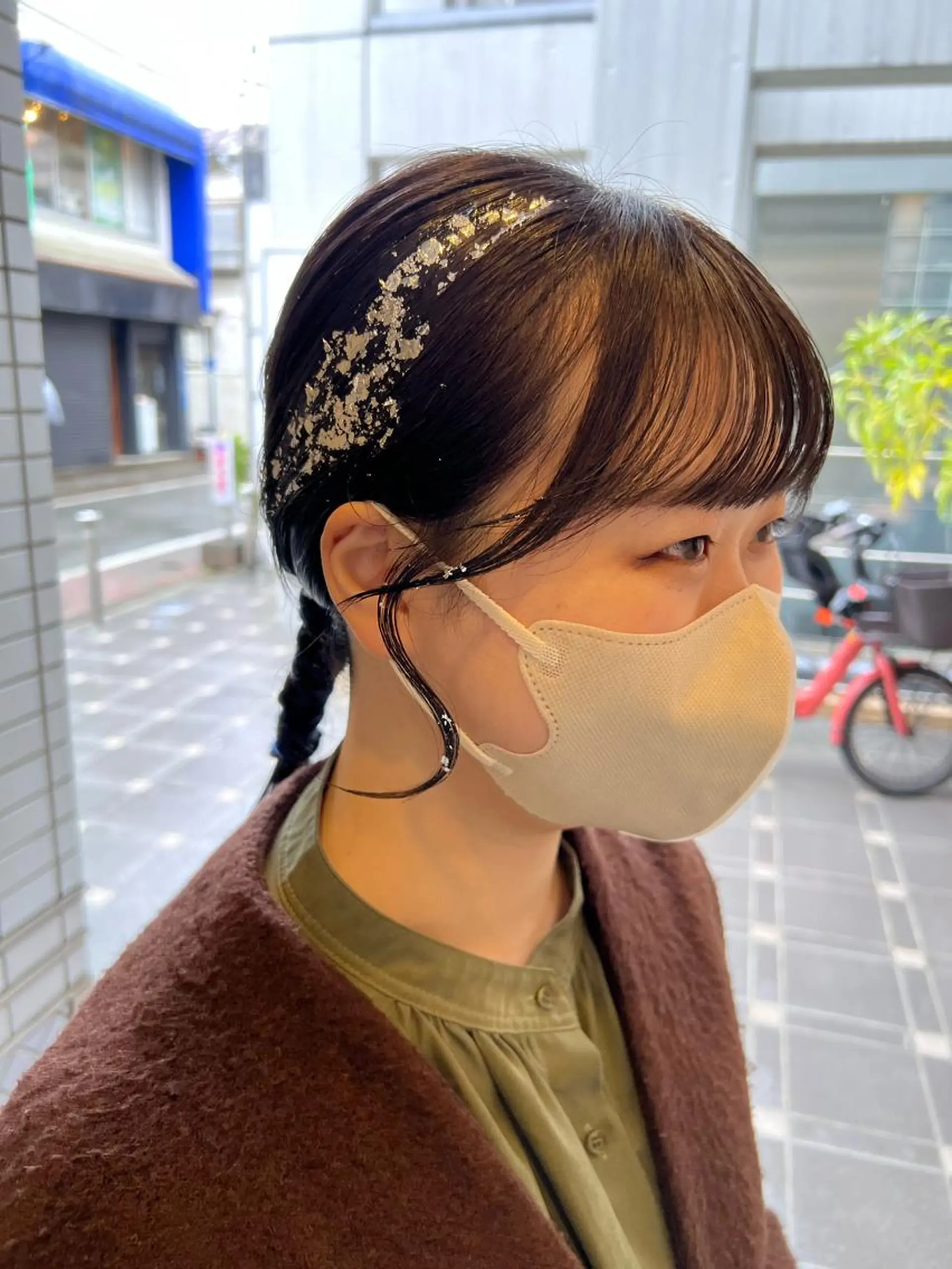 ミディアム ヘアアレンジ しみず さくら🌸のヘアスタイル