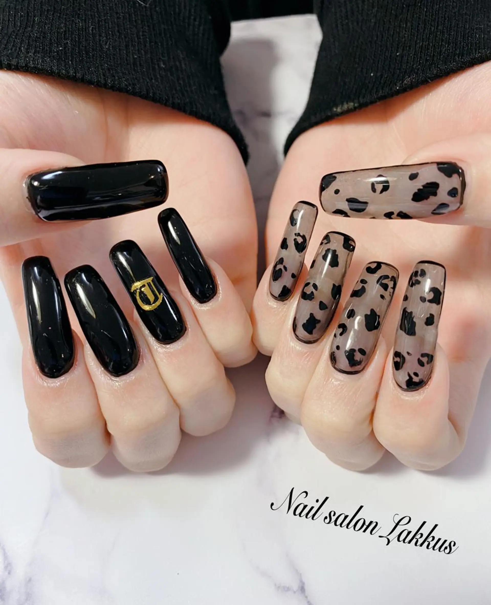 ネイル ジェルネイル ロングネイル Lakkus T－CHIのネイルデザイン