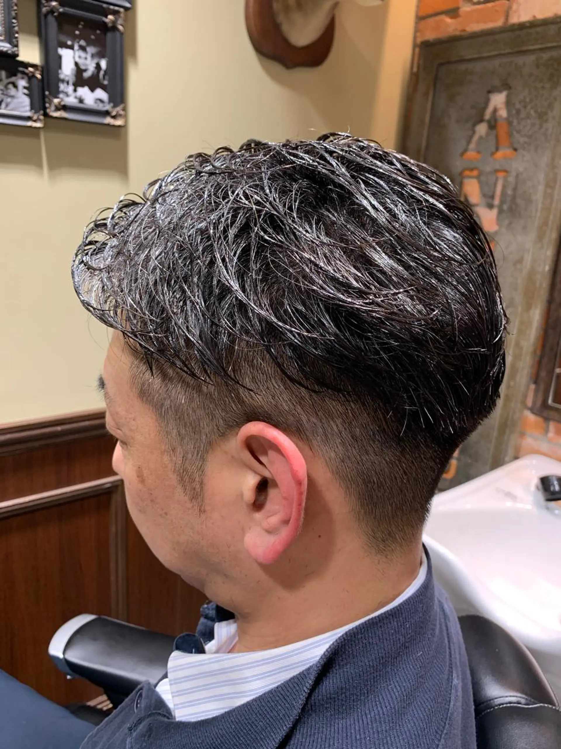 ショート 長内 健太のヘアスタイル