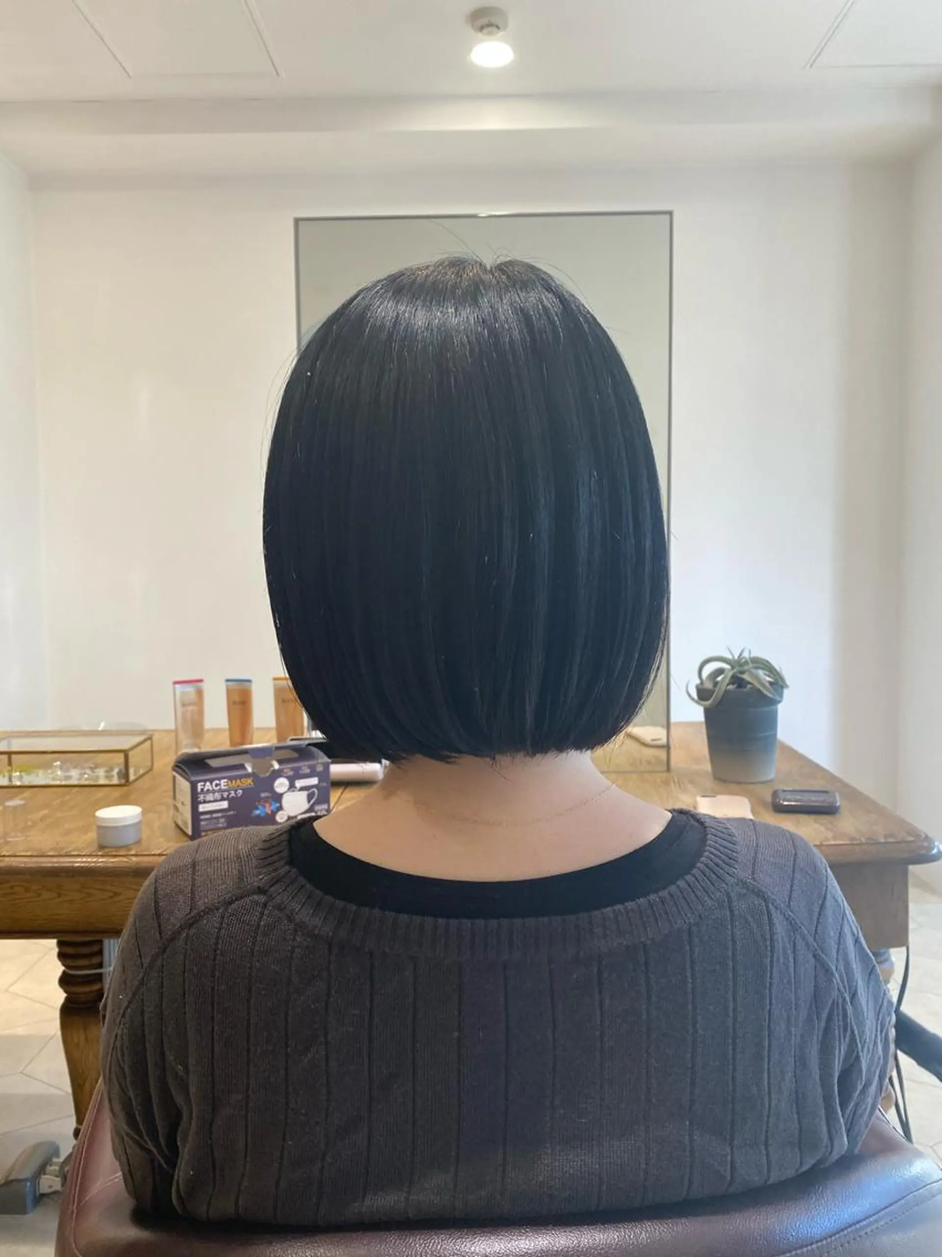 ショート ボブ 大倉 未波のヘアスタイル