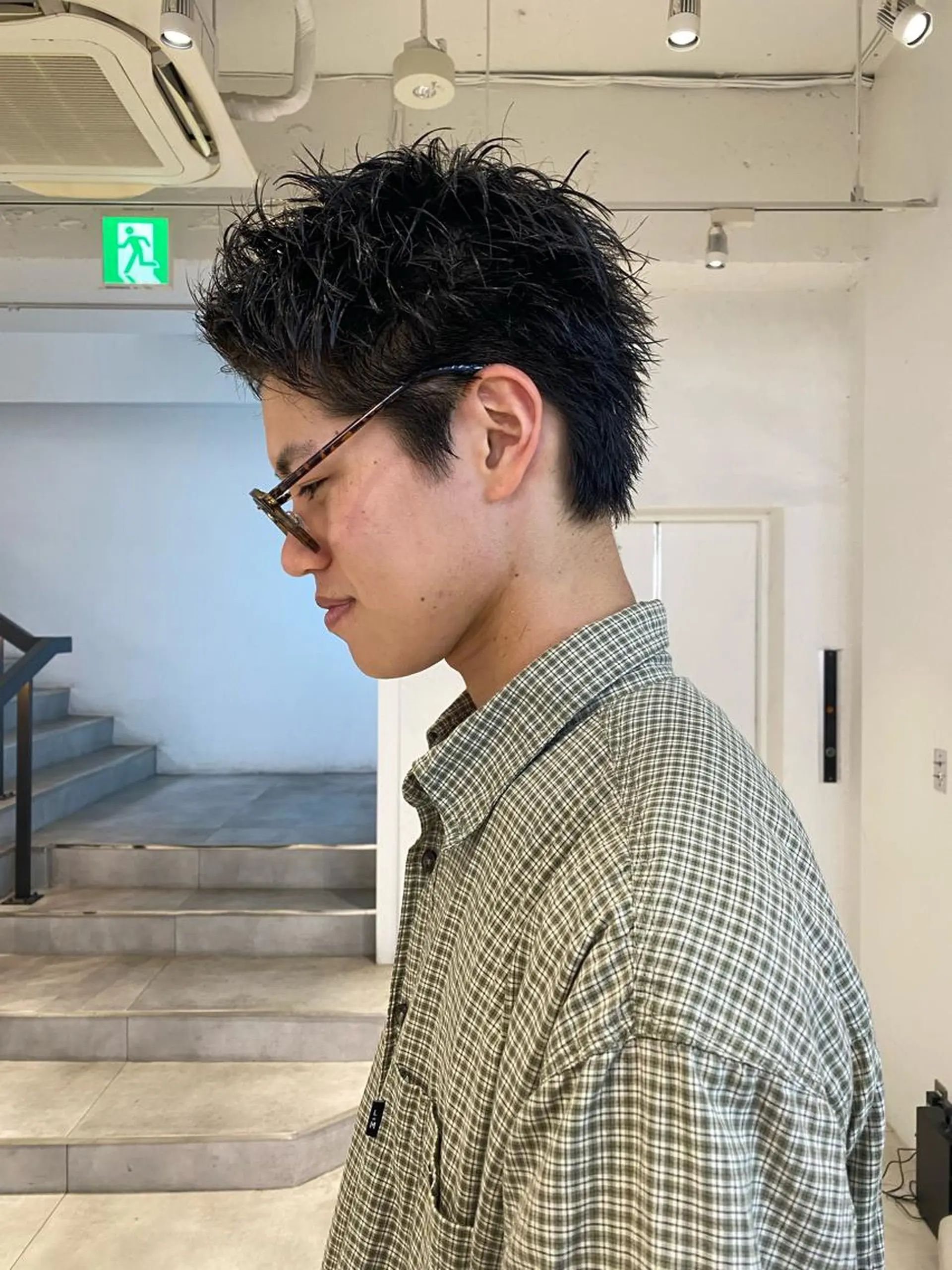 ショート メンズ 新宿【メンズパーマ】 塩澤太一のヘアスタイル