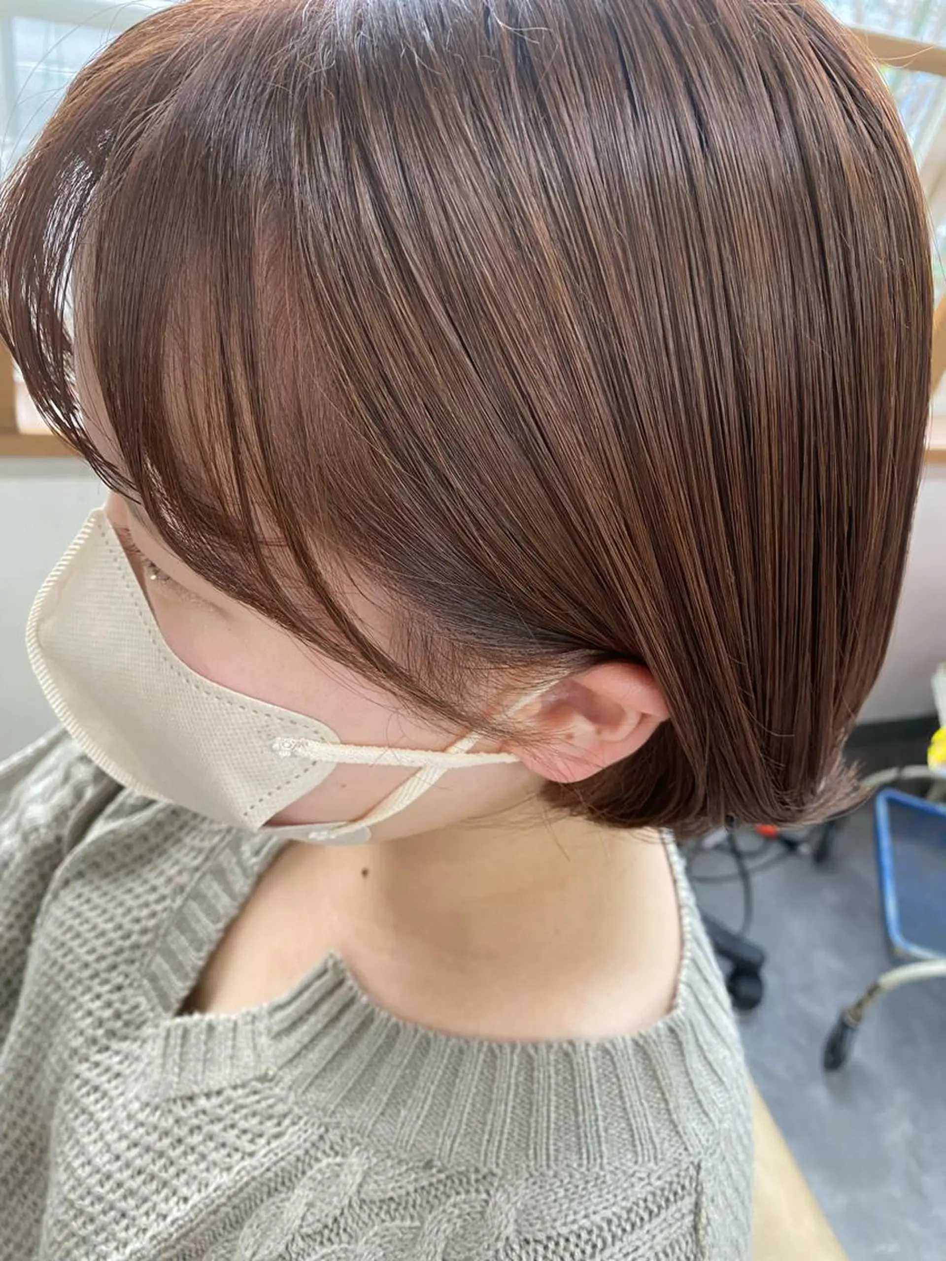 ショート 永沼 真依のヘアスタイル