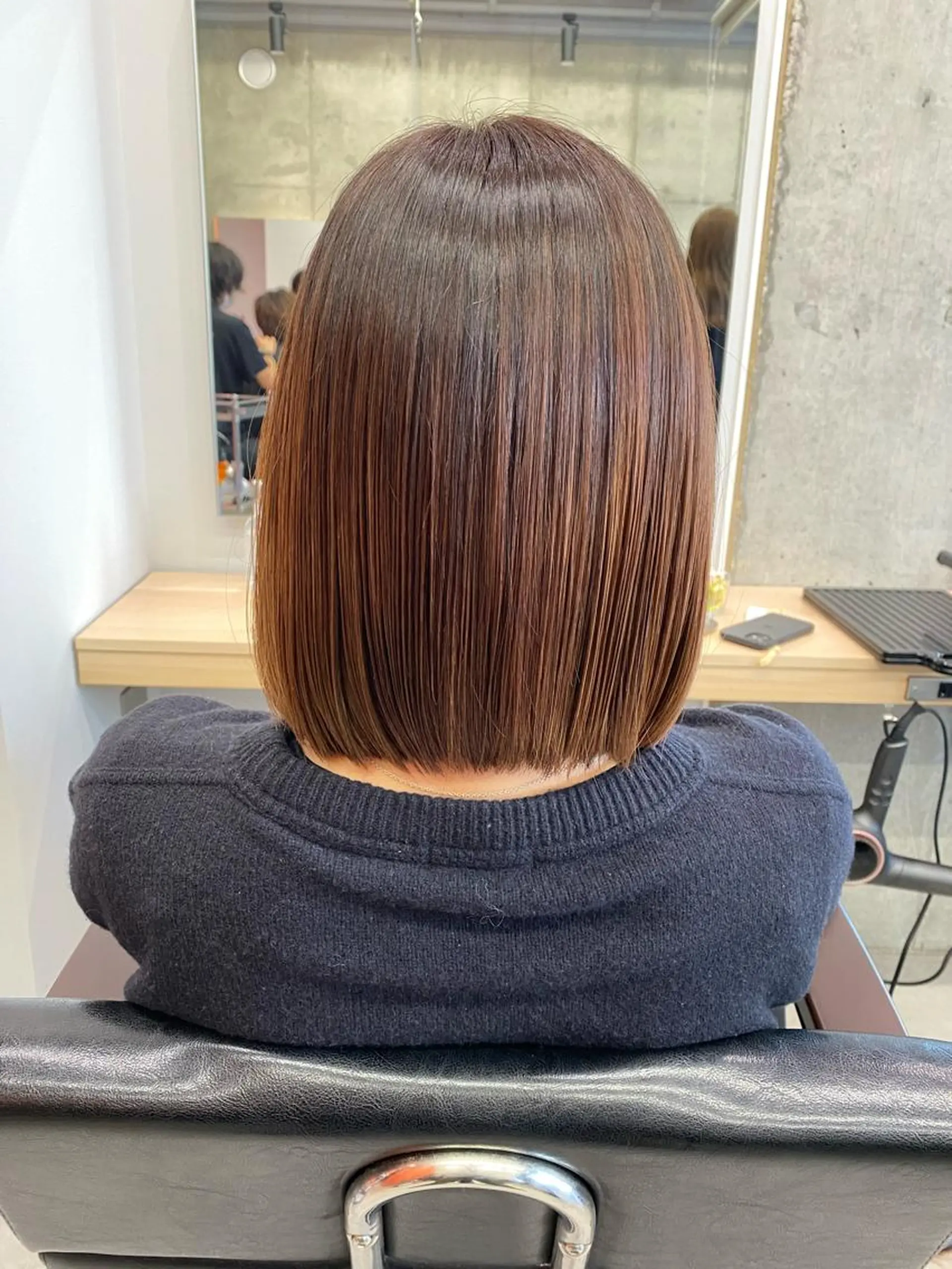 ミディアム カット ヘアカラー トリートメント soLo所属・🟠soLo🟠染谷 駿介🟠髪質改善🟠のヘアスタイル