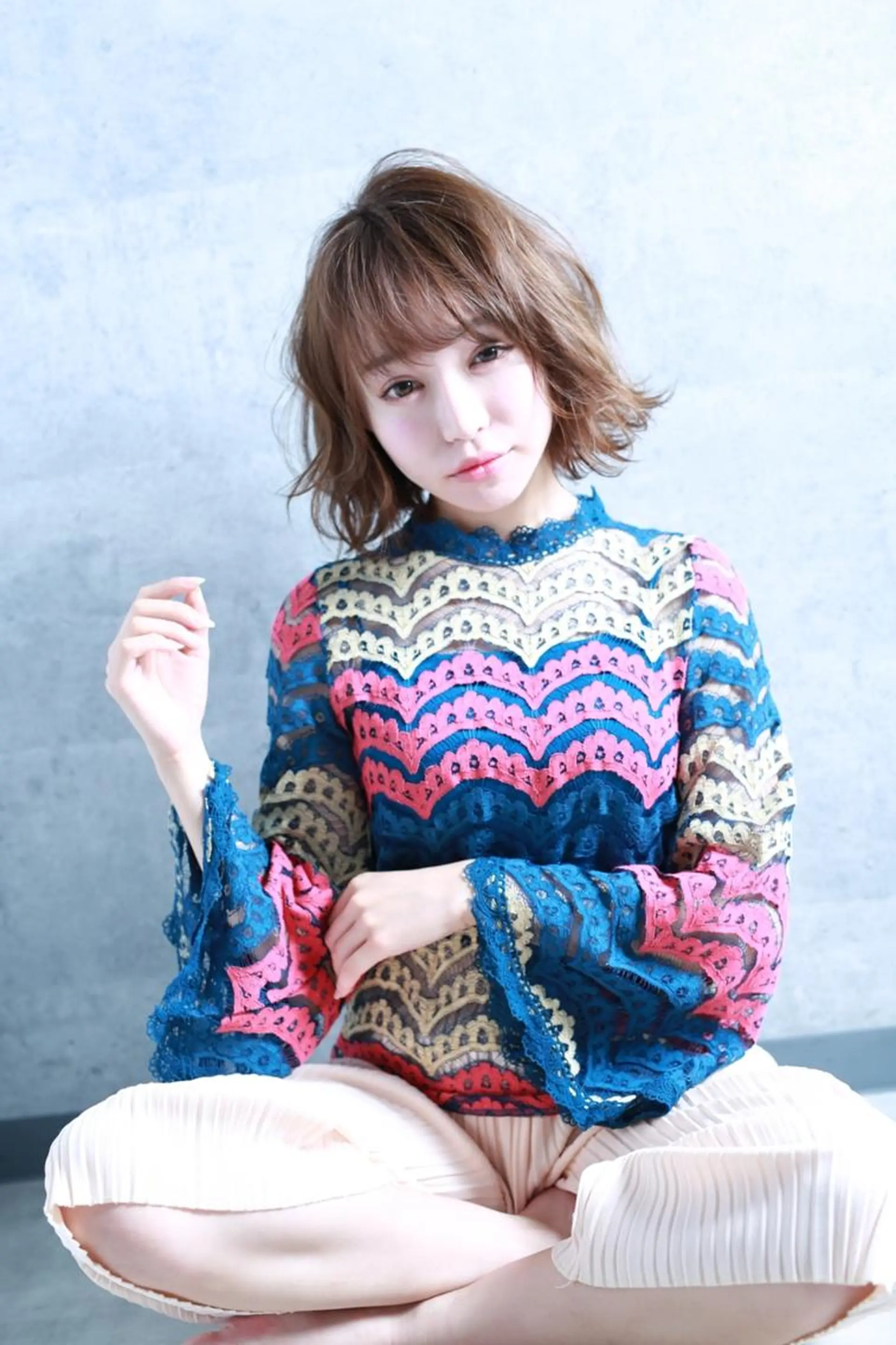 ミディアム 指名支持率NO.1 スタイリストのヘアスタイル