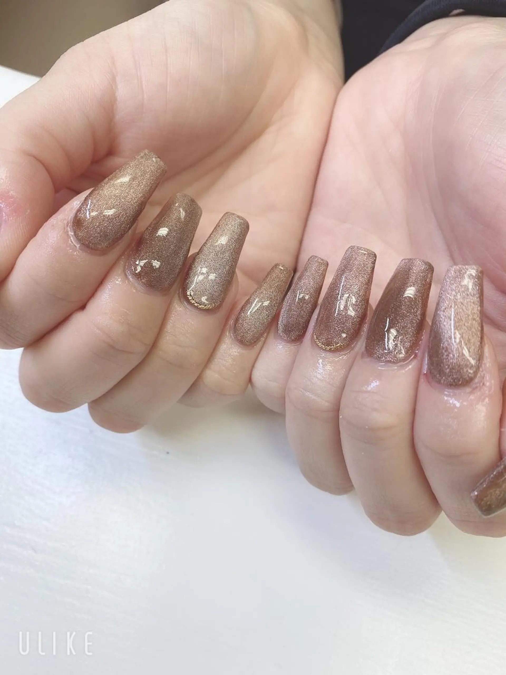 セミロング ハンドネイル JNA認定講師🌸 RIEのネイルデザイン