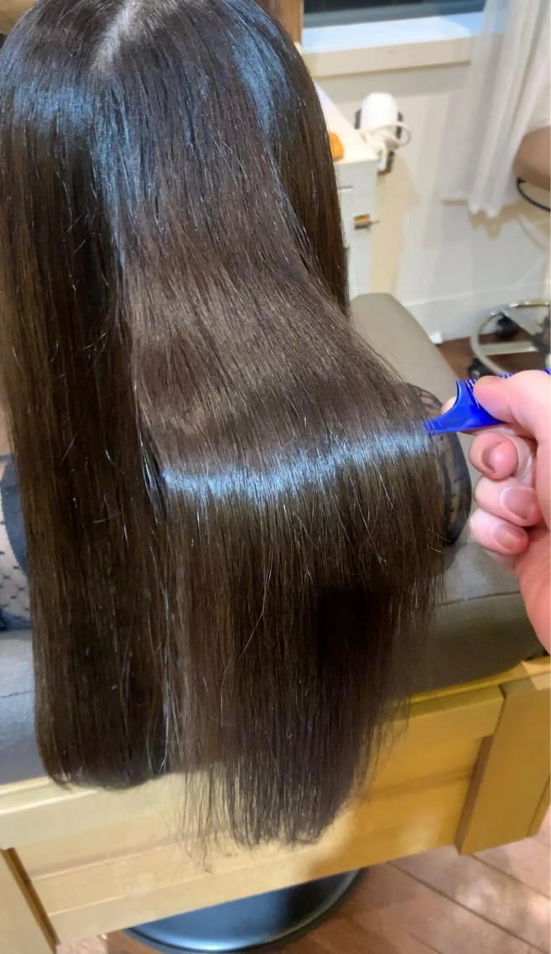 ロング カラー アッシュ 透明感カラー 🍊美容室TU. LUCE／コン🍊のヘアスタイル