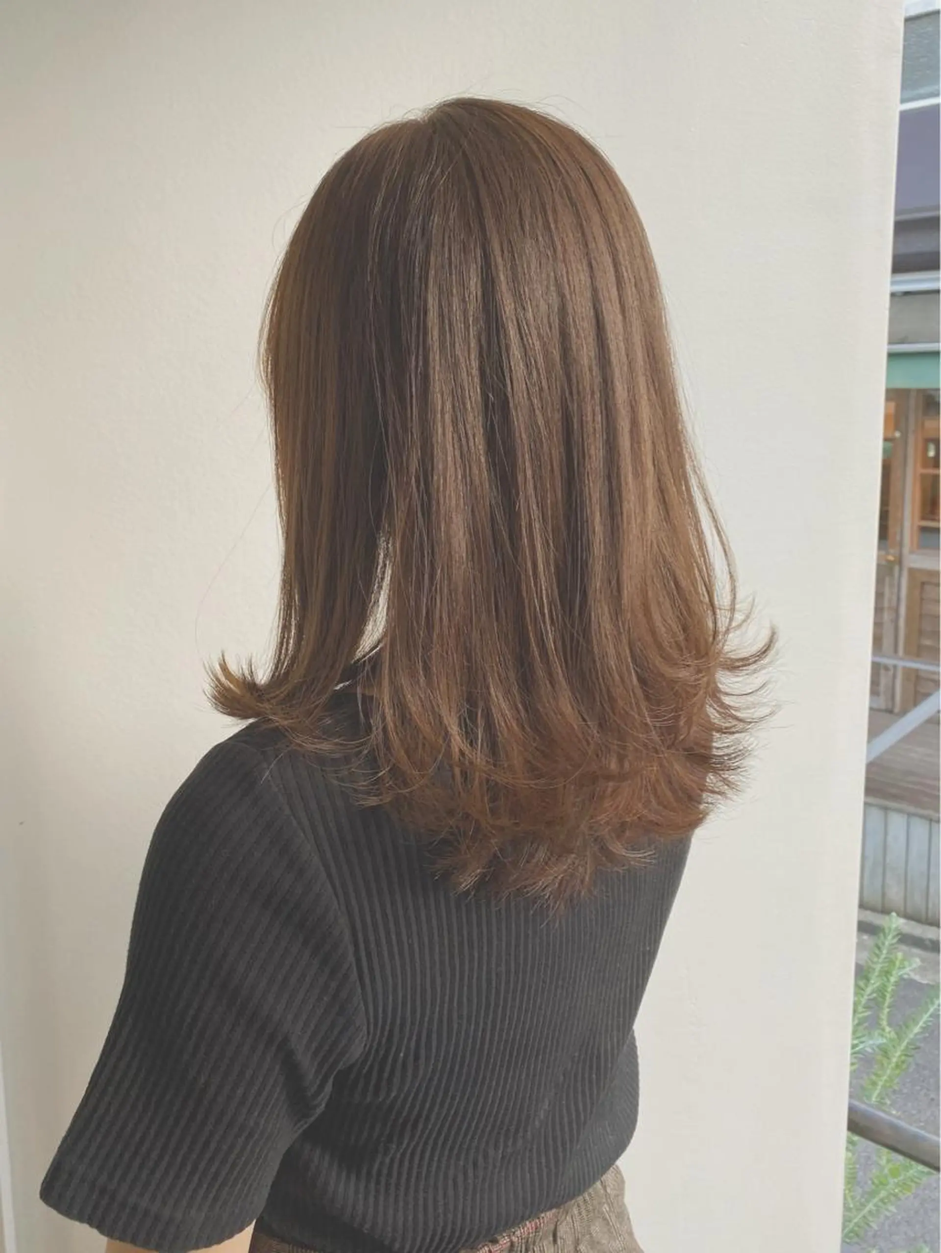 セミロング カラー ヘアアレンジ アディクシーカラー アッシュ アッシュブラック アッシュブラウン アッシュグレー カット ヘアカラー トリートメント ヘアセット ✨ハイクオリティ✨ 山本香也のヘアスタイル