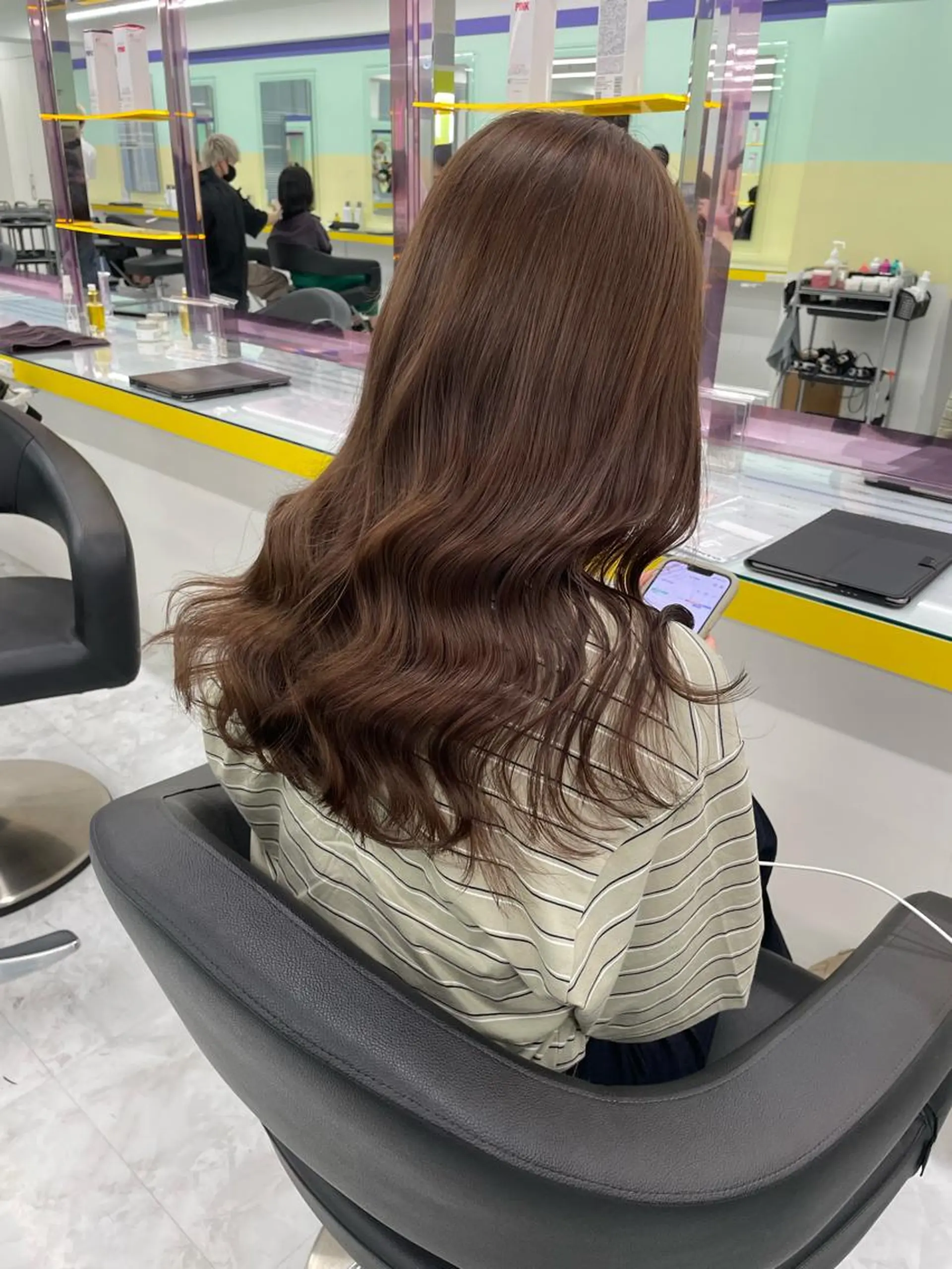 ロング カラー カット パーマ 横浜メンズパーマ🔥 大野賢人のヘアスタイル