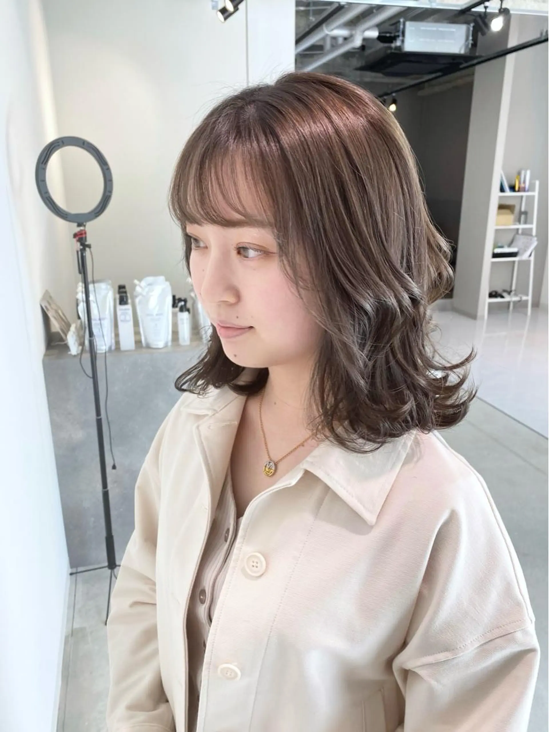 カラー 透明感カラー ALL HAIR所属・ALL  HAIR 大河由実のヘアスタイル