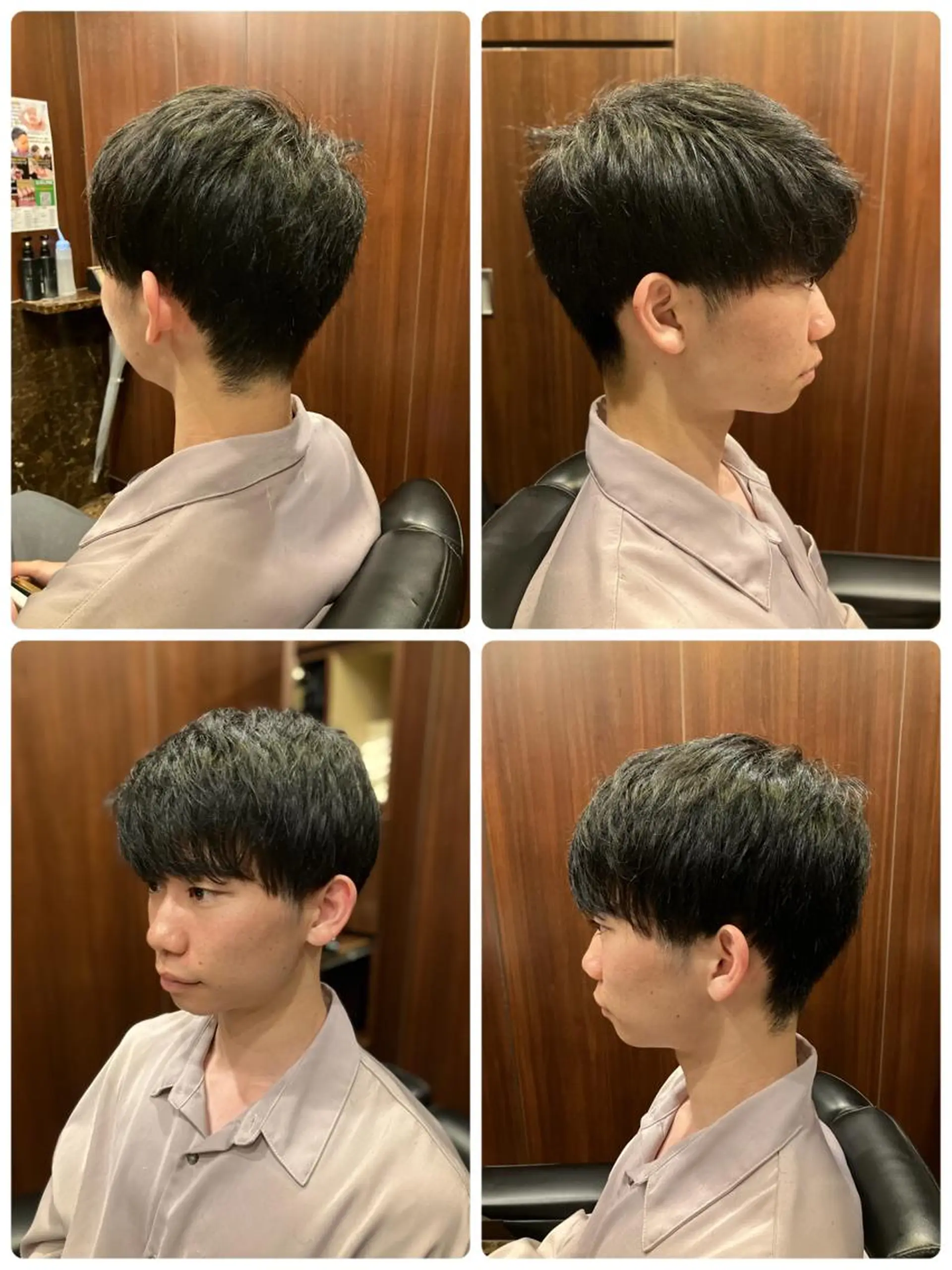 ショート BroTokyo Barbershop 銀座店所属・大河 たいがのヘアスタイル