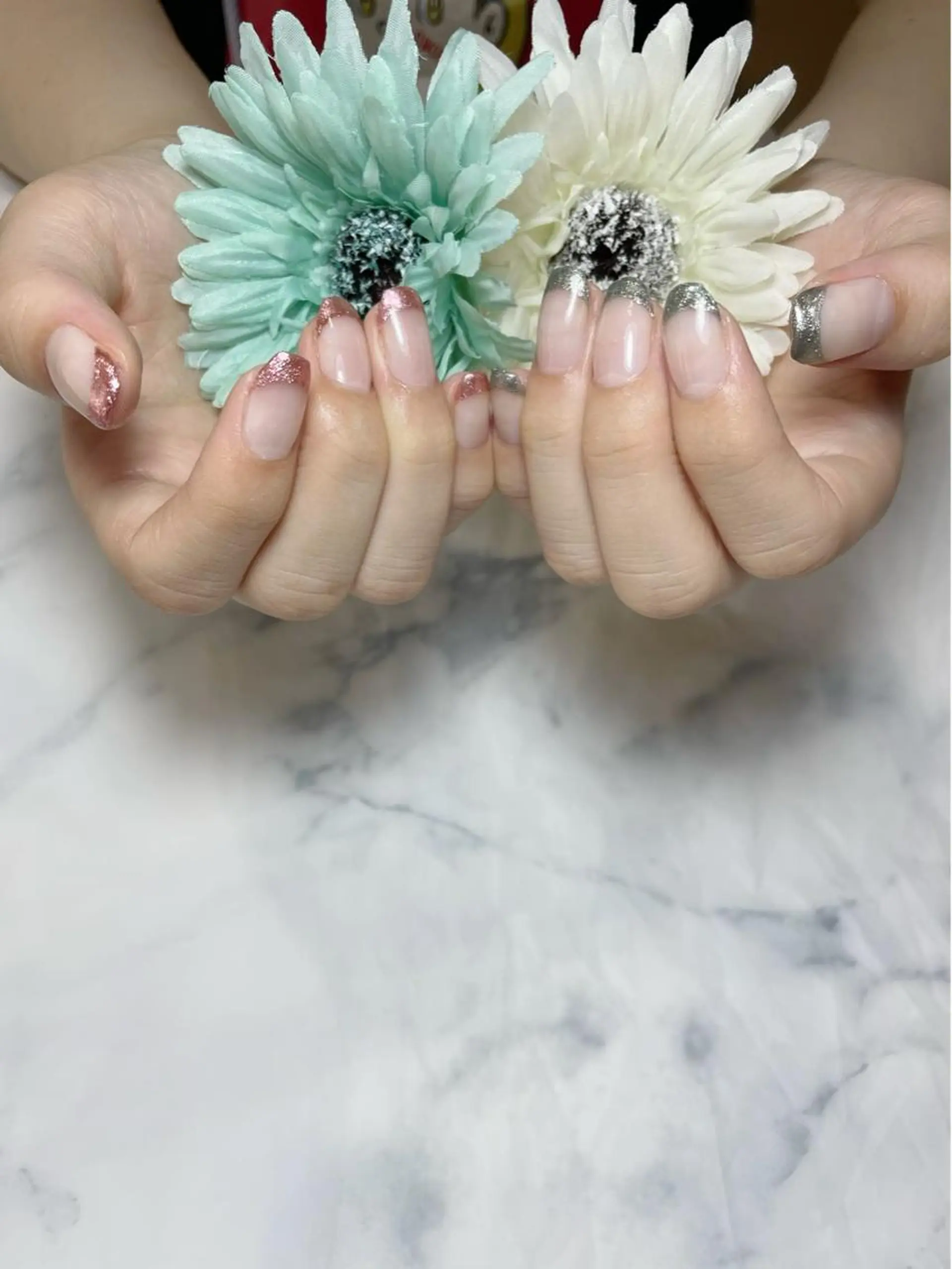 ネイル 長さ出し ハンドネイル Shizuka nail salon所属・Shizuka Nail Salonのネイルデザイン