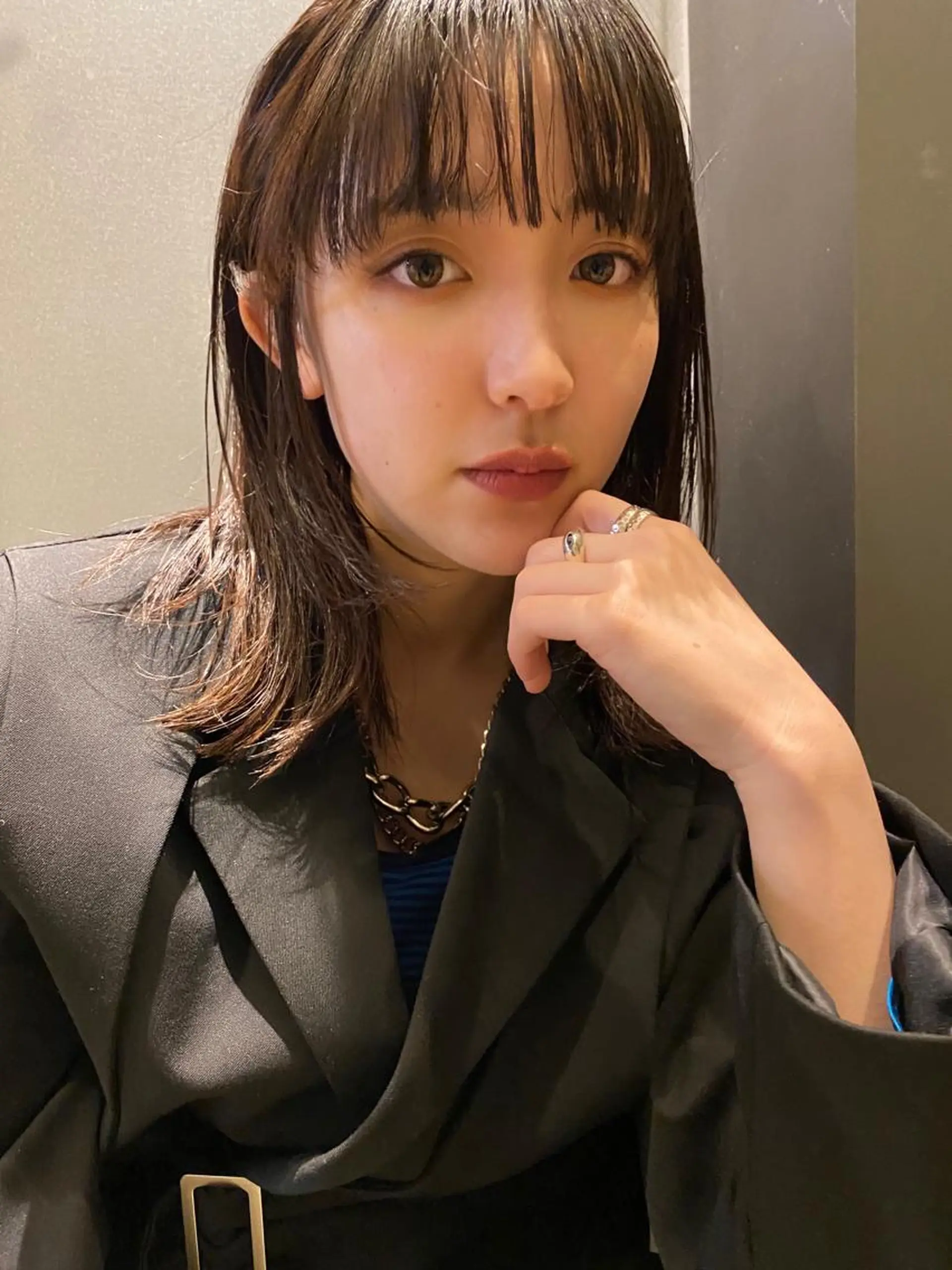 セミロング カラー nambu-GARDEN所属・上田 昂雅のヘアスタイル