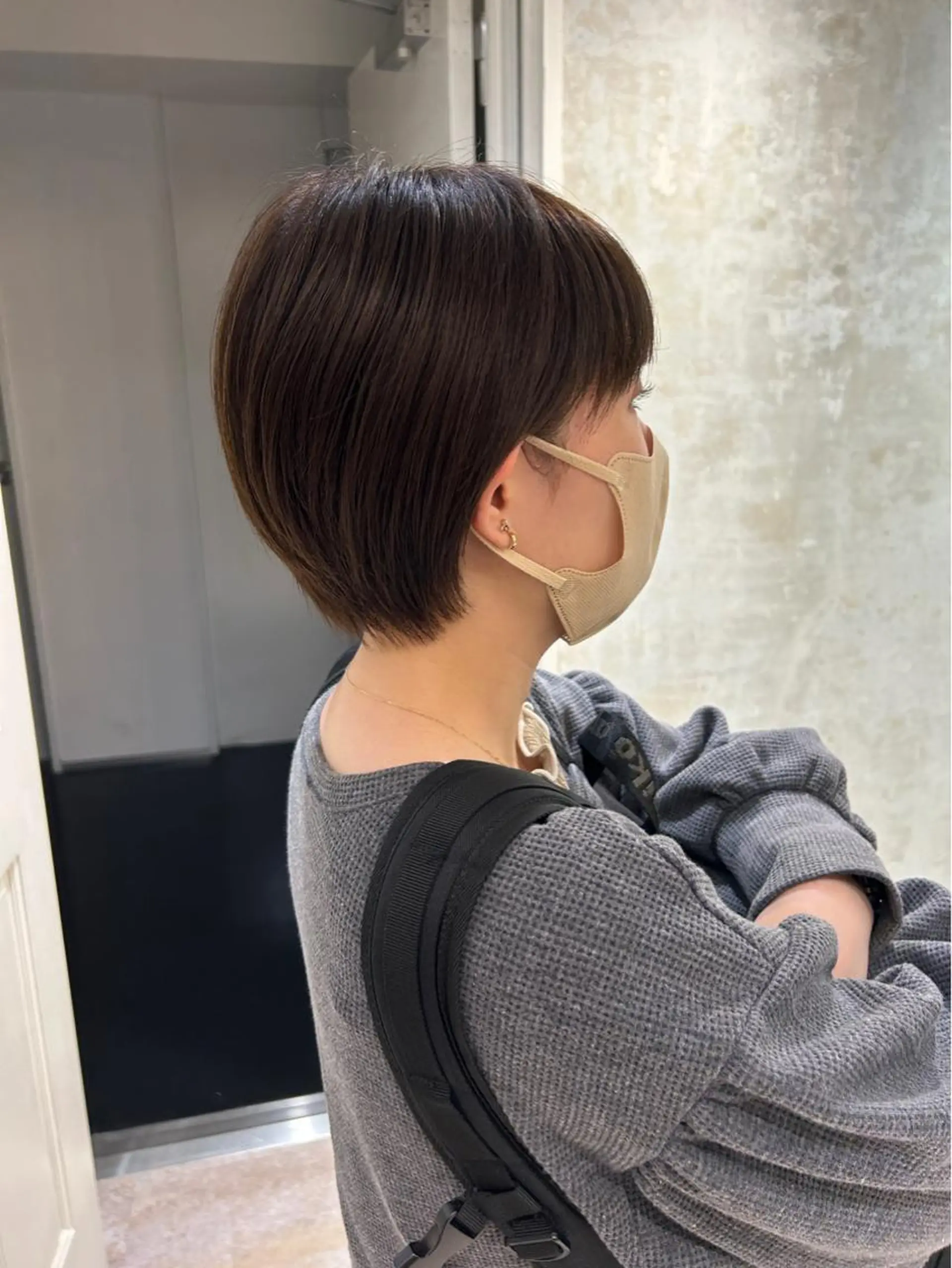ショート 小野 明日香のヘアスタイル