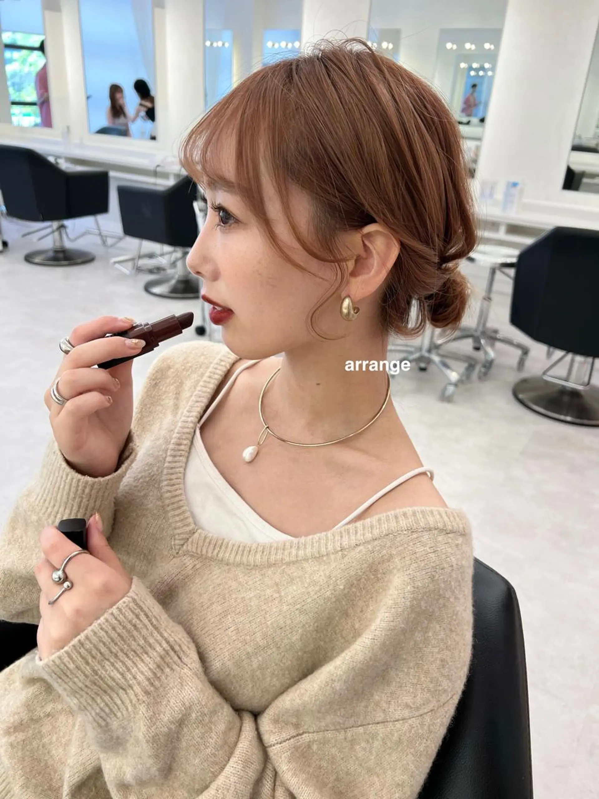 ヘアアレンジ お団子ヘア Parve  Mix /板野妃莉のヘアスタイル