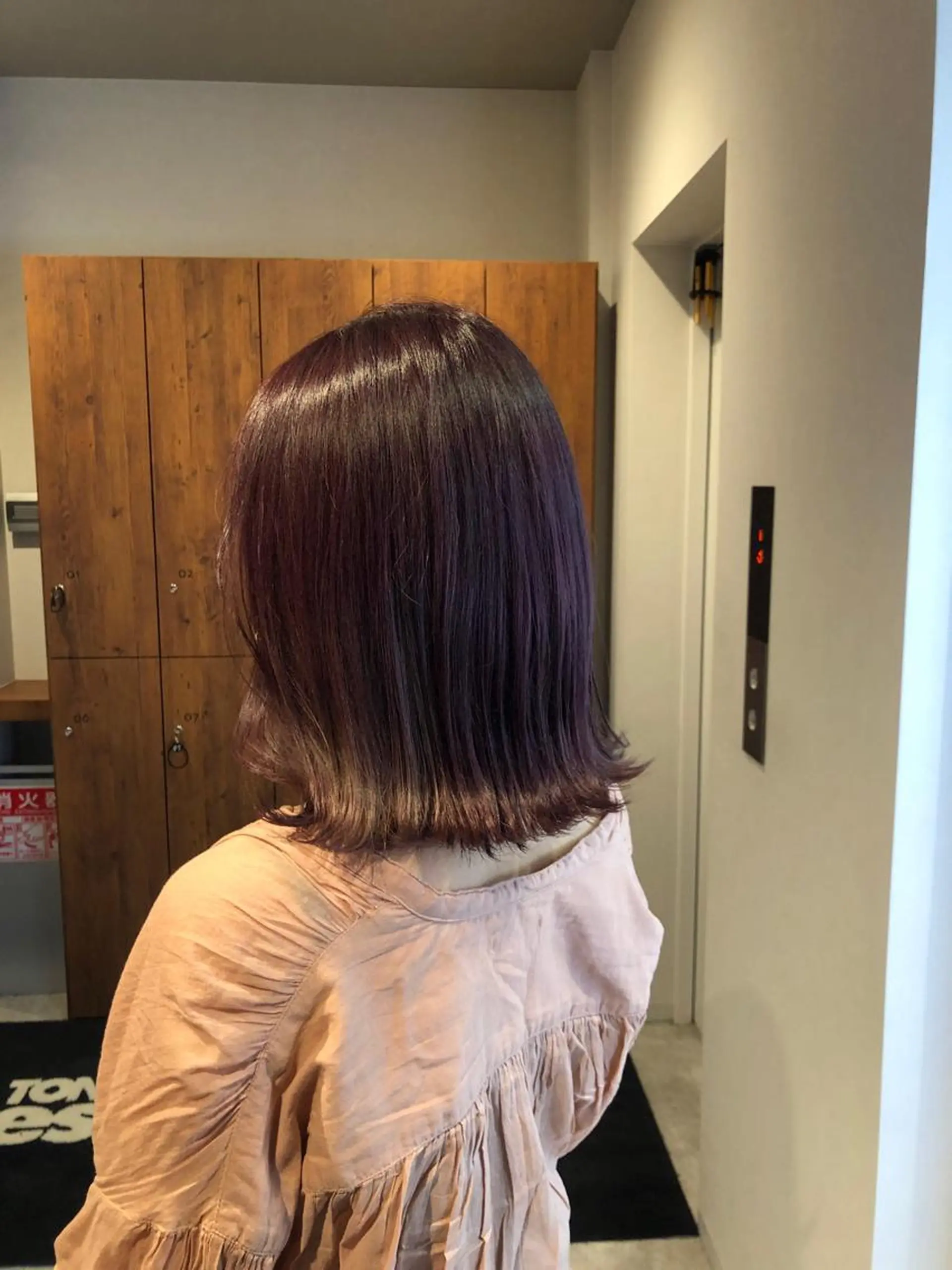 ミディアム カラー レイヤー,ボブ / 彩未のヘアスタイル