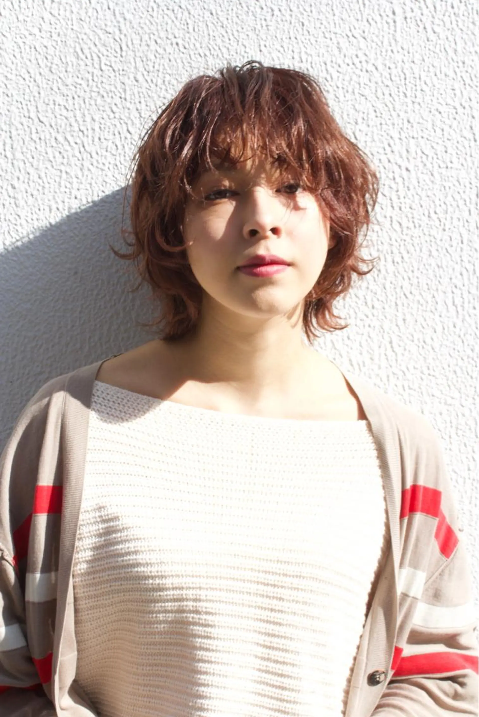 ミディアム ウルフカット CiNEMA daikanyama所属・透明感カラー🫧 今泉健太のヘアスタイル