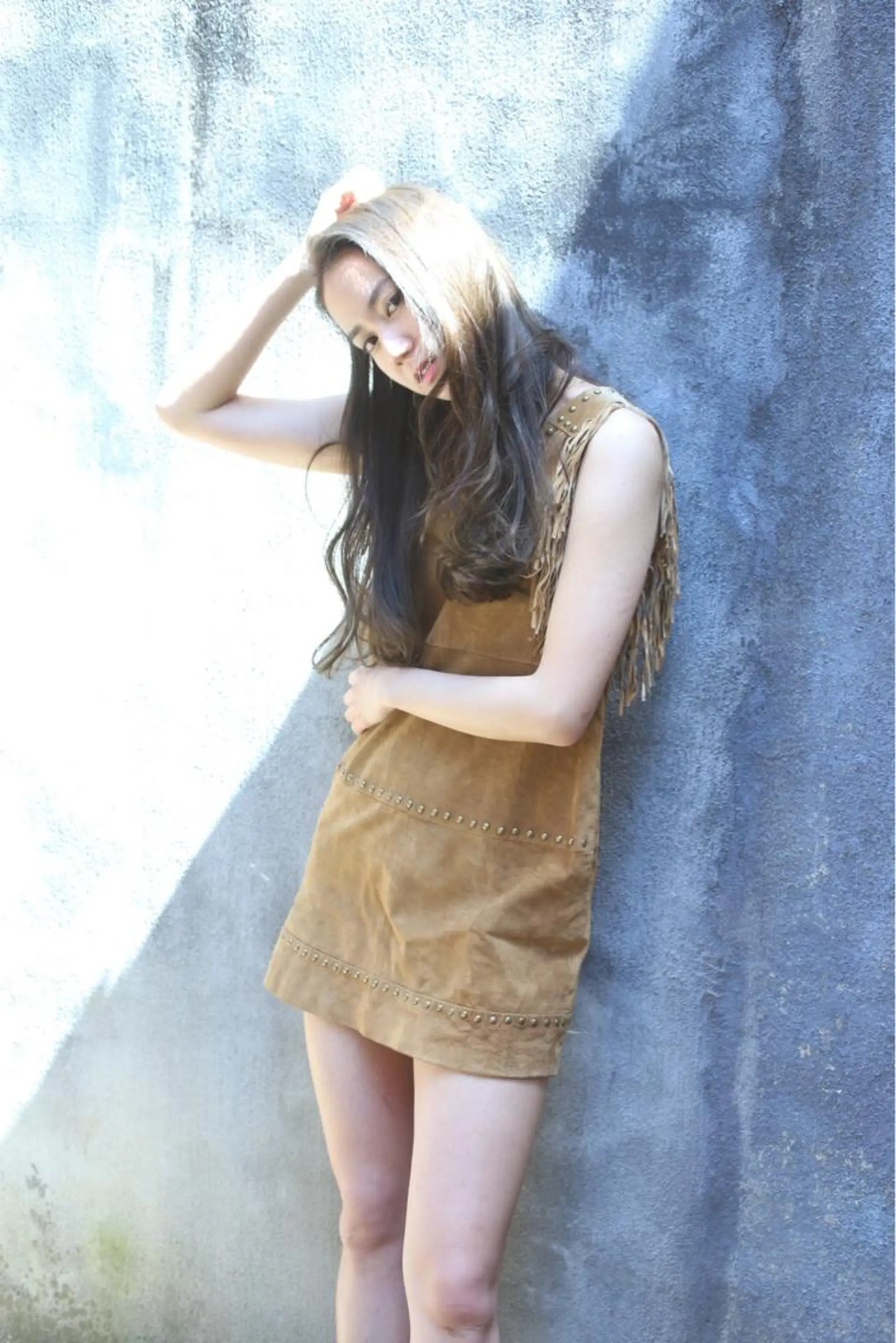 ロング カラー vato マンツーマンサロンのヘアスタイル